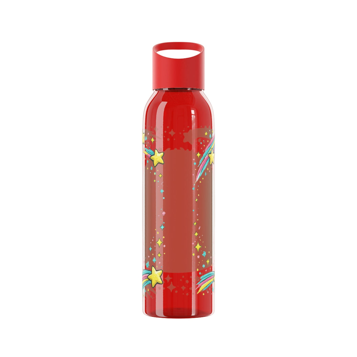 Retro Good Vibes Only Water Bottle | Colourful Reusable Drinks Bottle | Retro Cassette Bottle | 80s & 90s Inspired Hydration - SJM Print Store