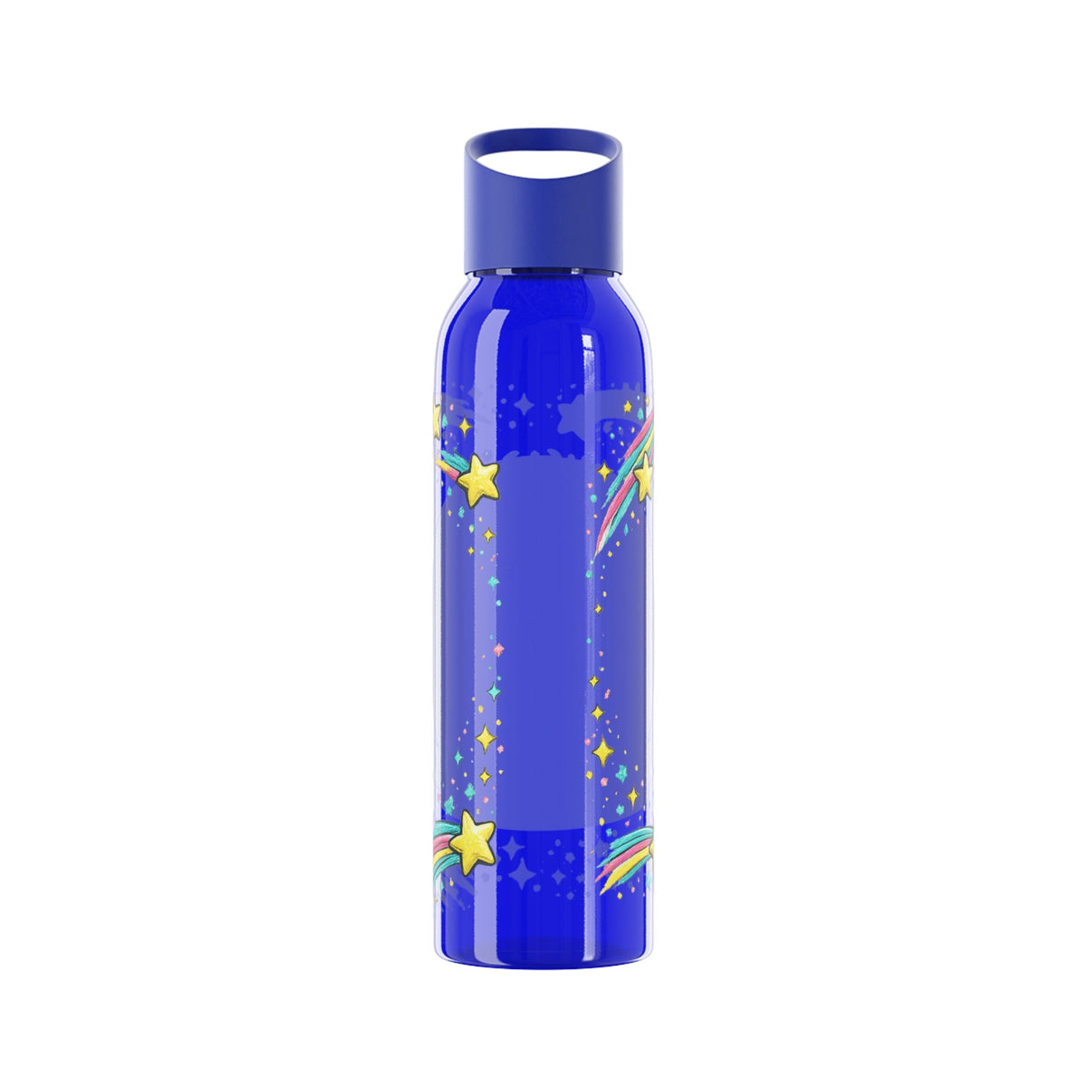 Retro Good Vibes Only Water Bottle | Colourful Reusable Drinks Bottle | Retro Cassette Bottle | 80s & 90s Inspired Hydration - SJM Print Store