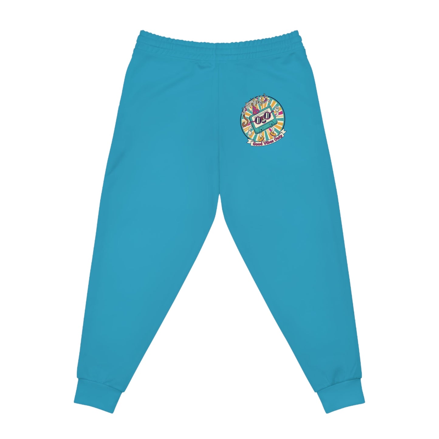Retro Sunburst 'Cool' Athletic Joggers - SJM Print Store