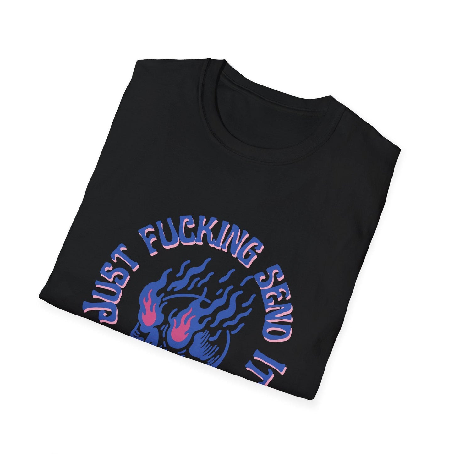 Ride Hard Motocross Graphic Unisex Softstyle T-Shirt - SJM Print Store