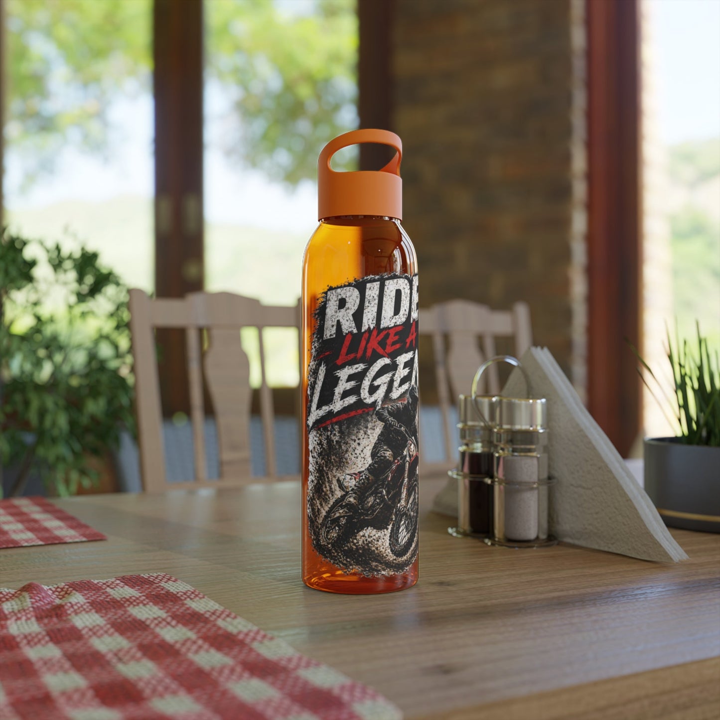Ride Like a Legend Motocross Sports Bottle - SJM Print Store