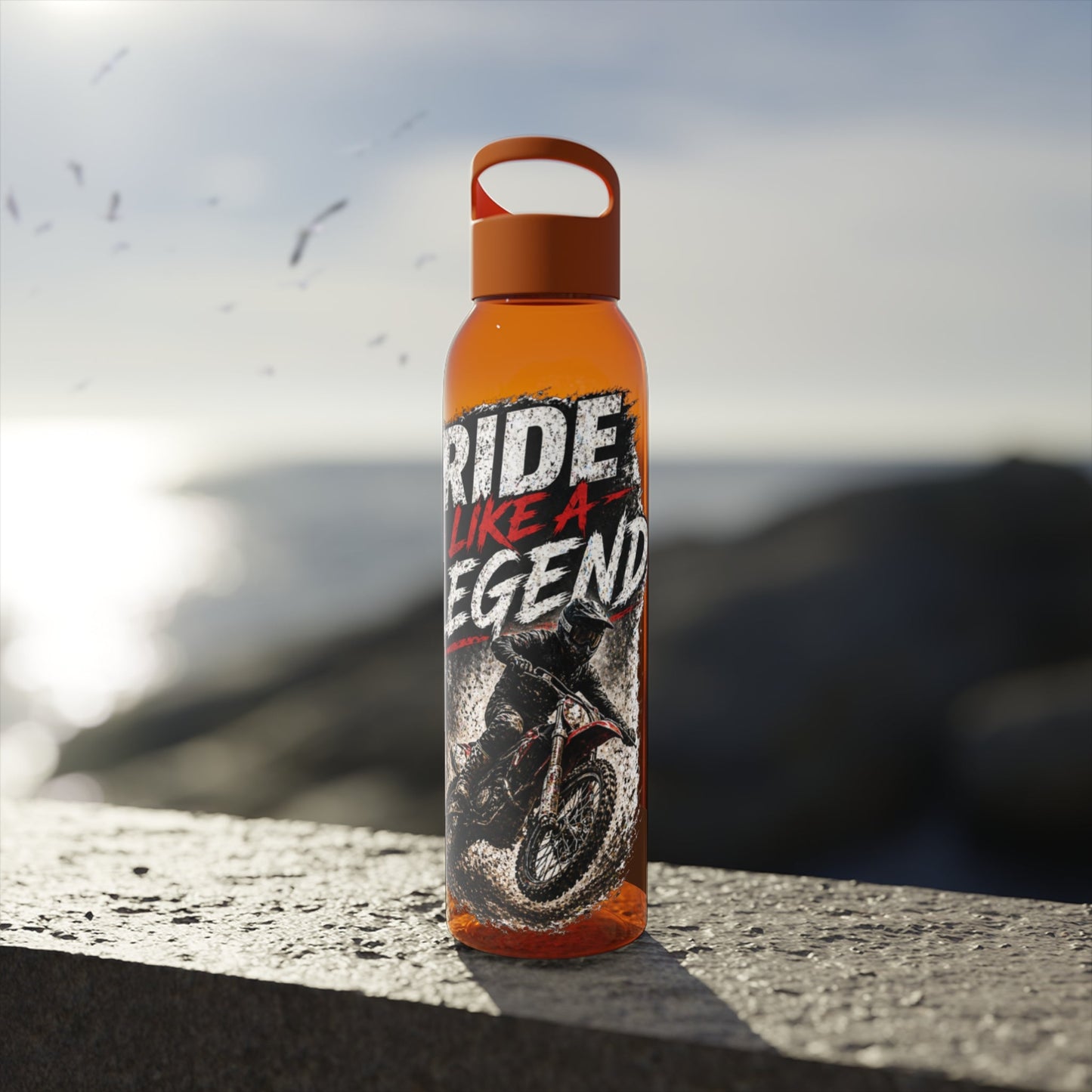 Ride Like a Legend Motocross Sports Bottle - SJM Print Store