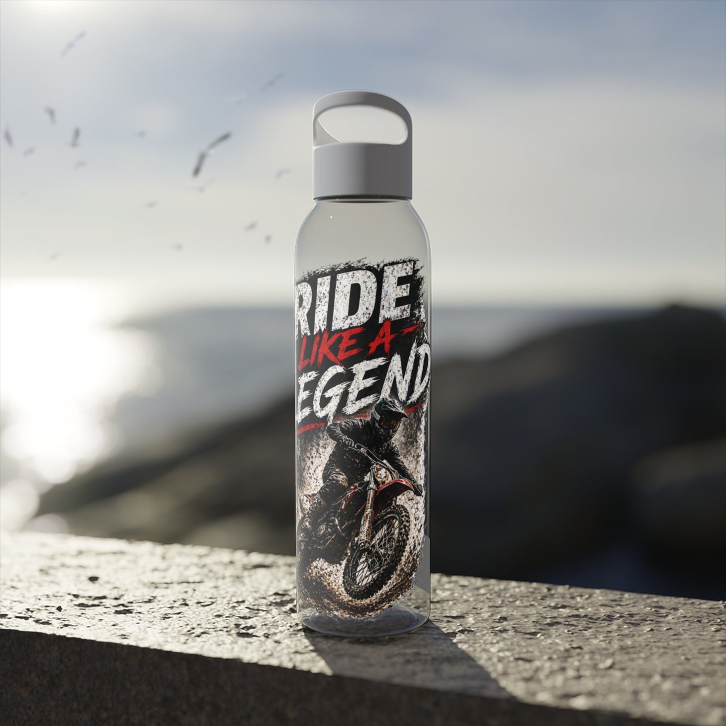 Ride Like a Legend Motocross Sports Bottle - SJM Print Store