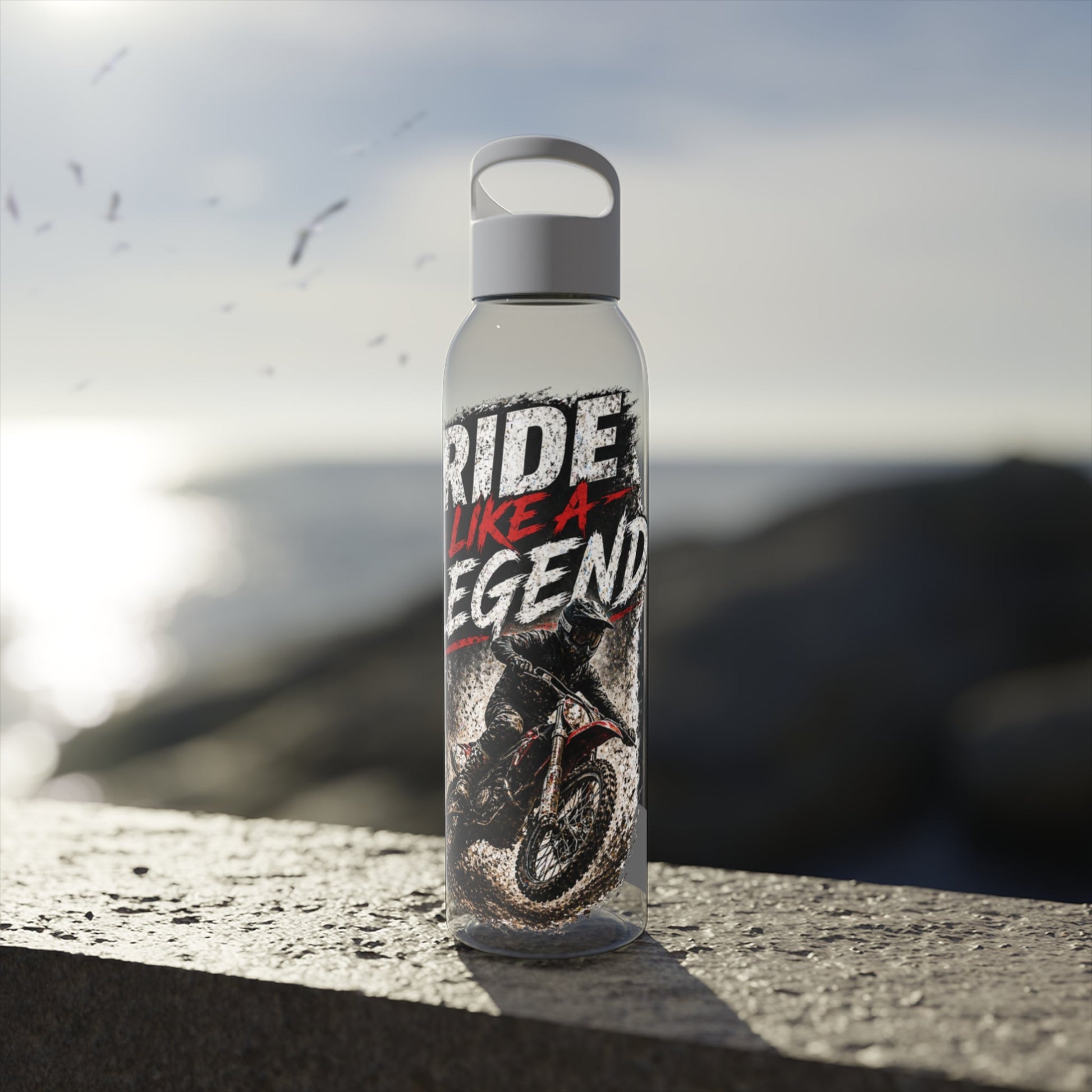 Ride Like a Legend Motocross Sports Bottle - SJM Print Store