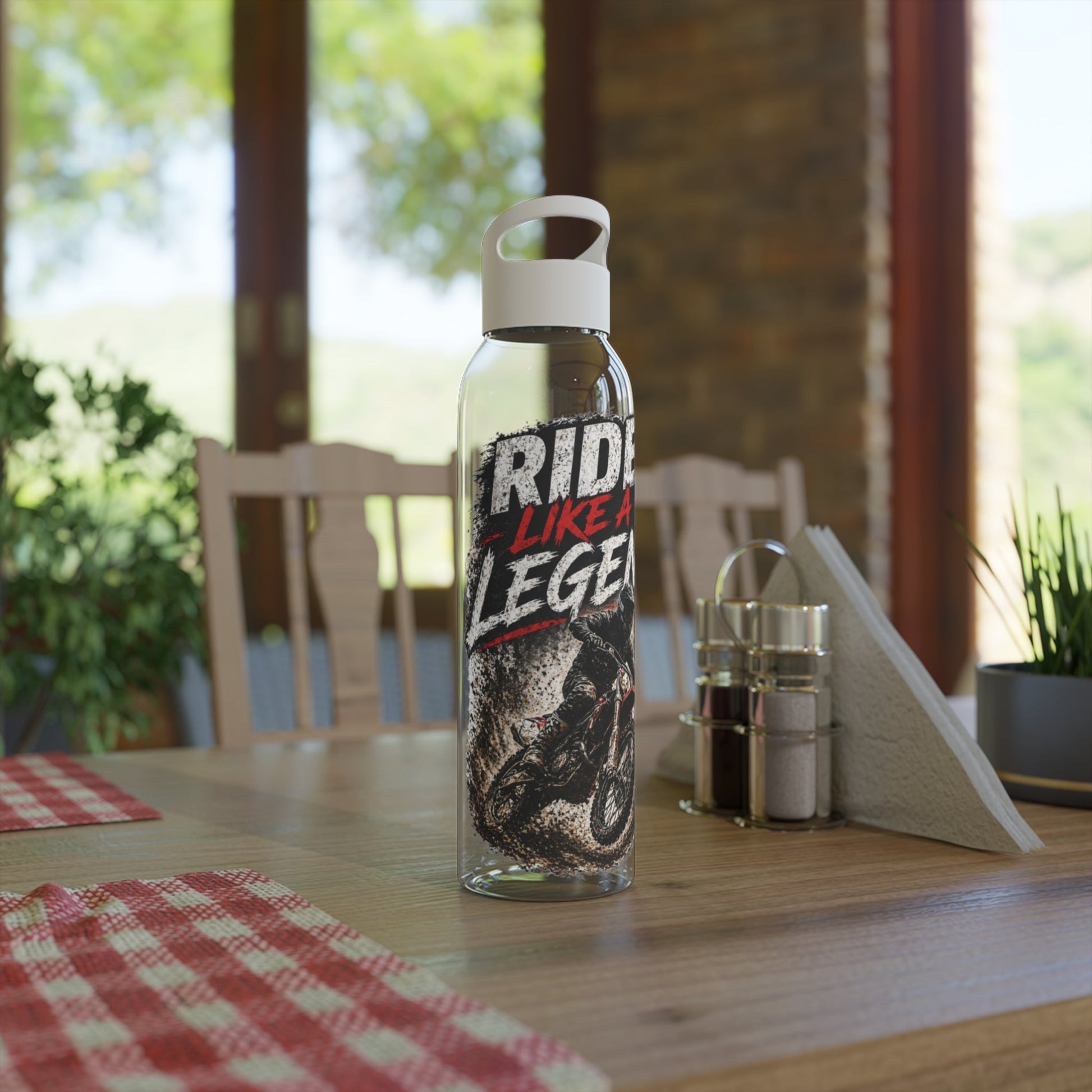 Ride Like a Legend Motocross Sports Bottle - SJM Print Store