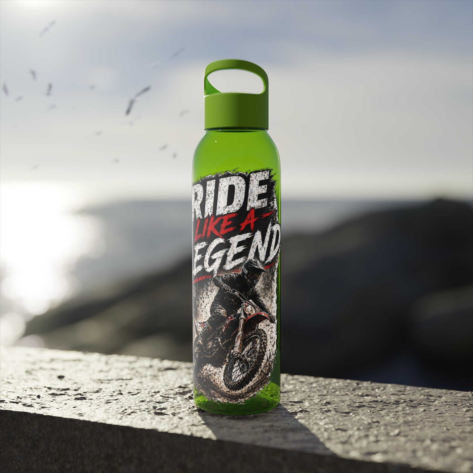 Ride Like a Legend Motocross Sports Bottle - SJM Print Store
