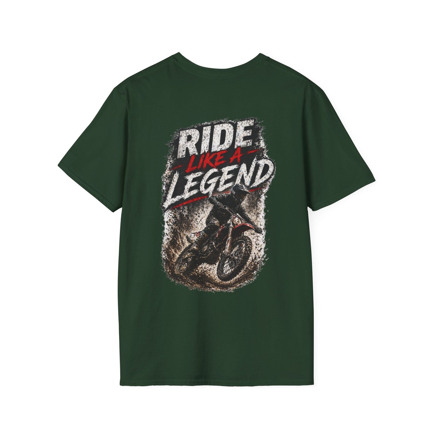 Ride Like a Legend Motocross T-Shirt - SJM Print Store