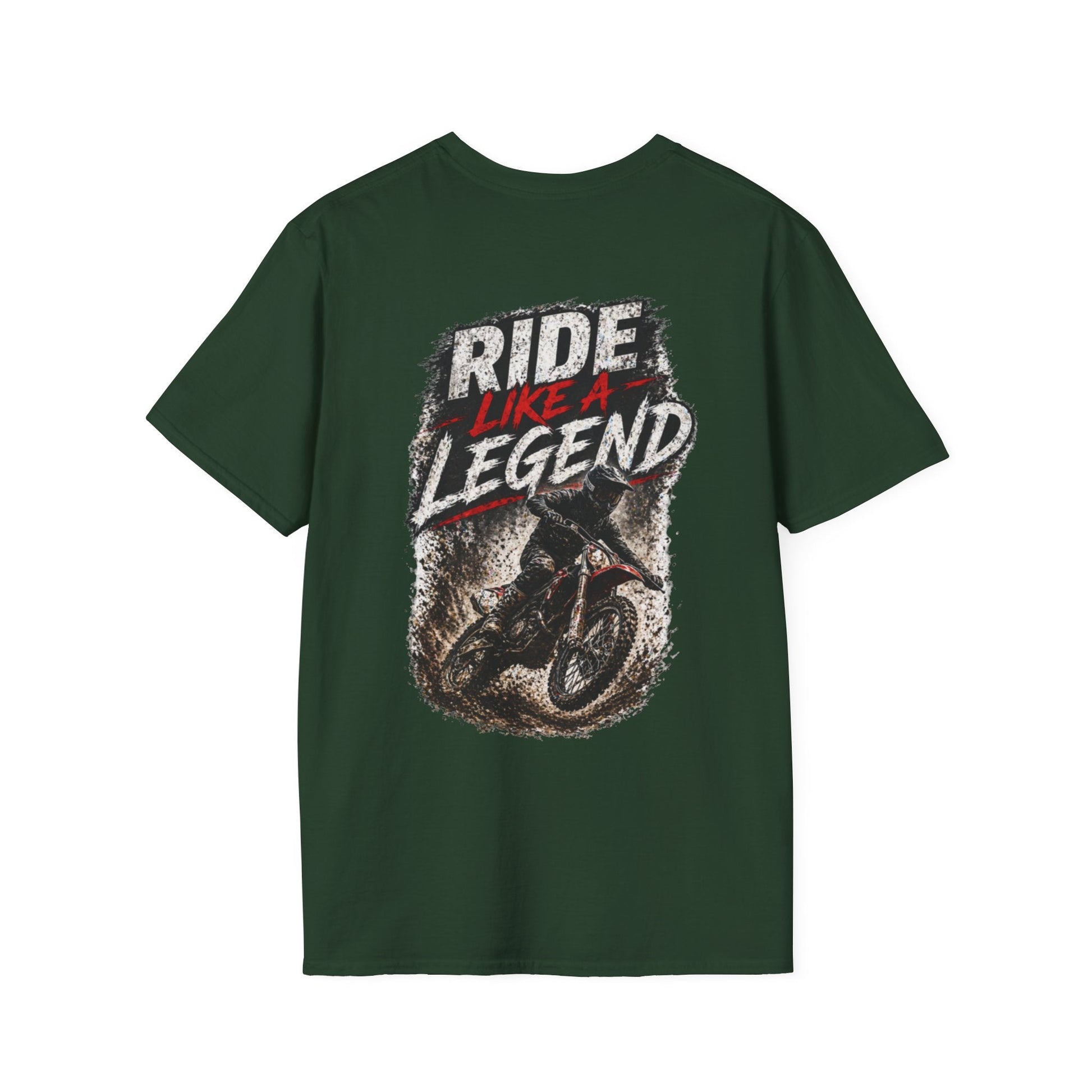 Ride Like a Legend Motocross T-Shirt - SJM Print Store