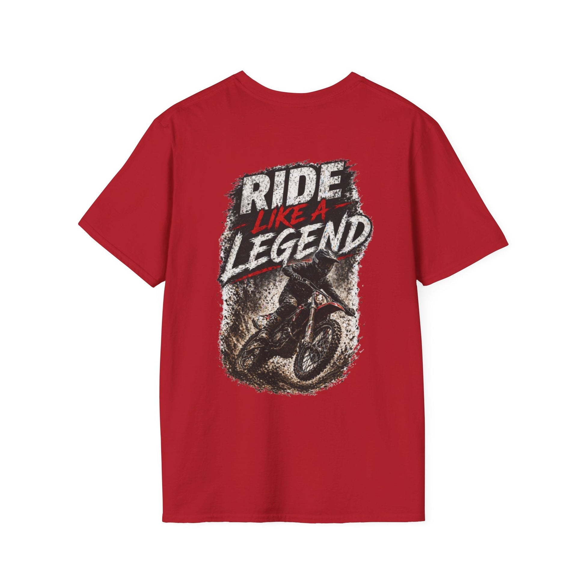 Ride Like a Legend Motocross T-Shirt - SJM Print Store