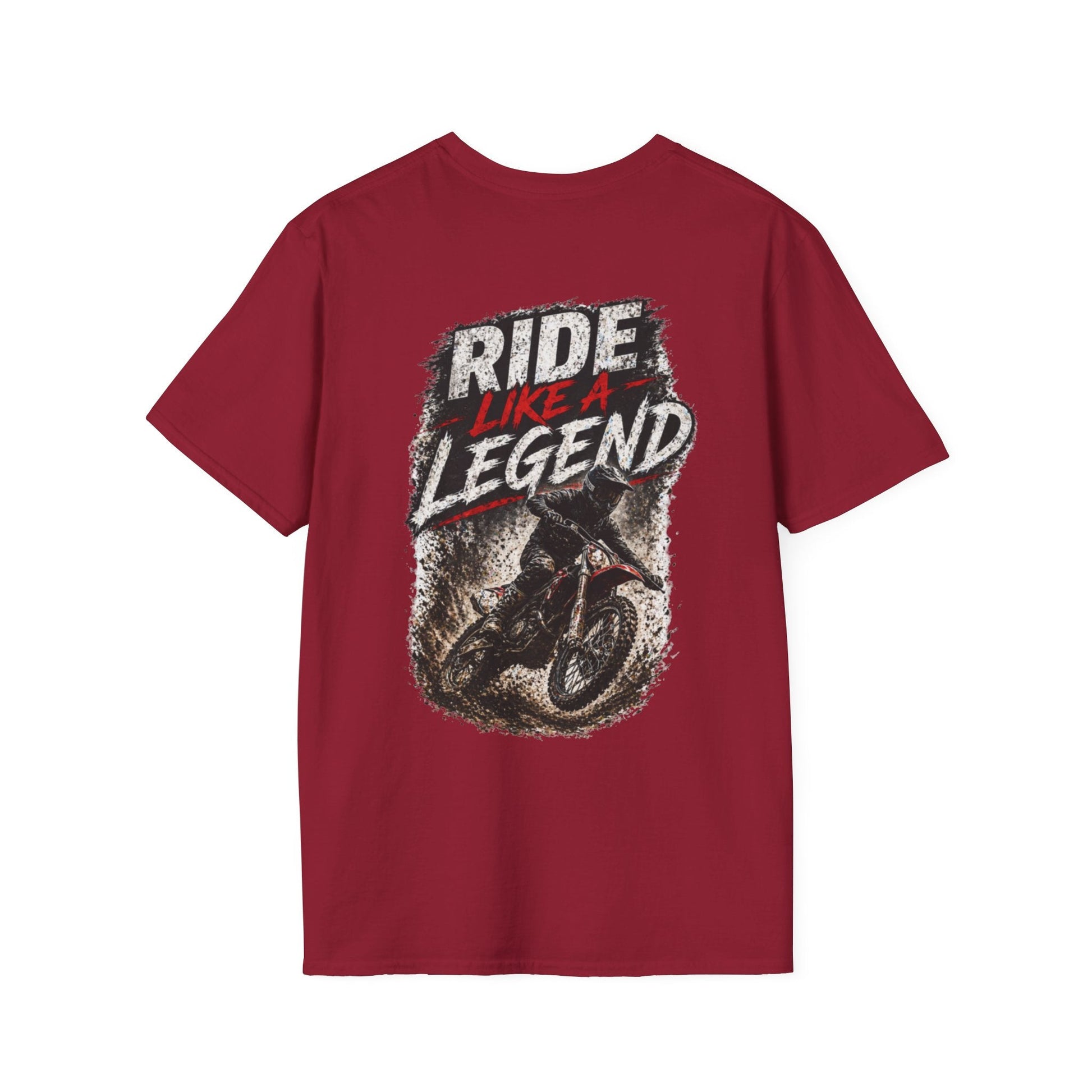 Ride Like a Legend Motocross T-Shirt - SJM Print Store