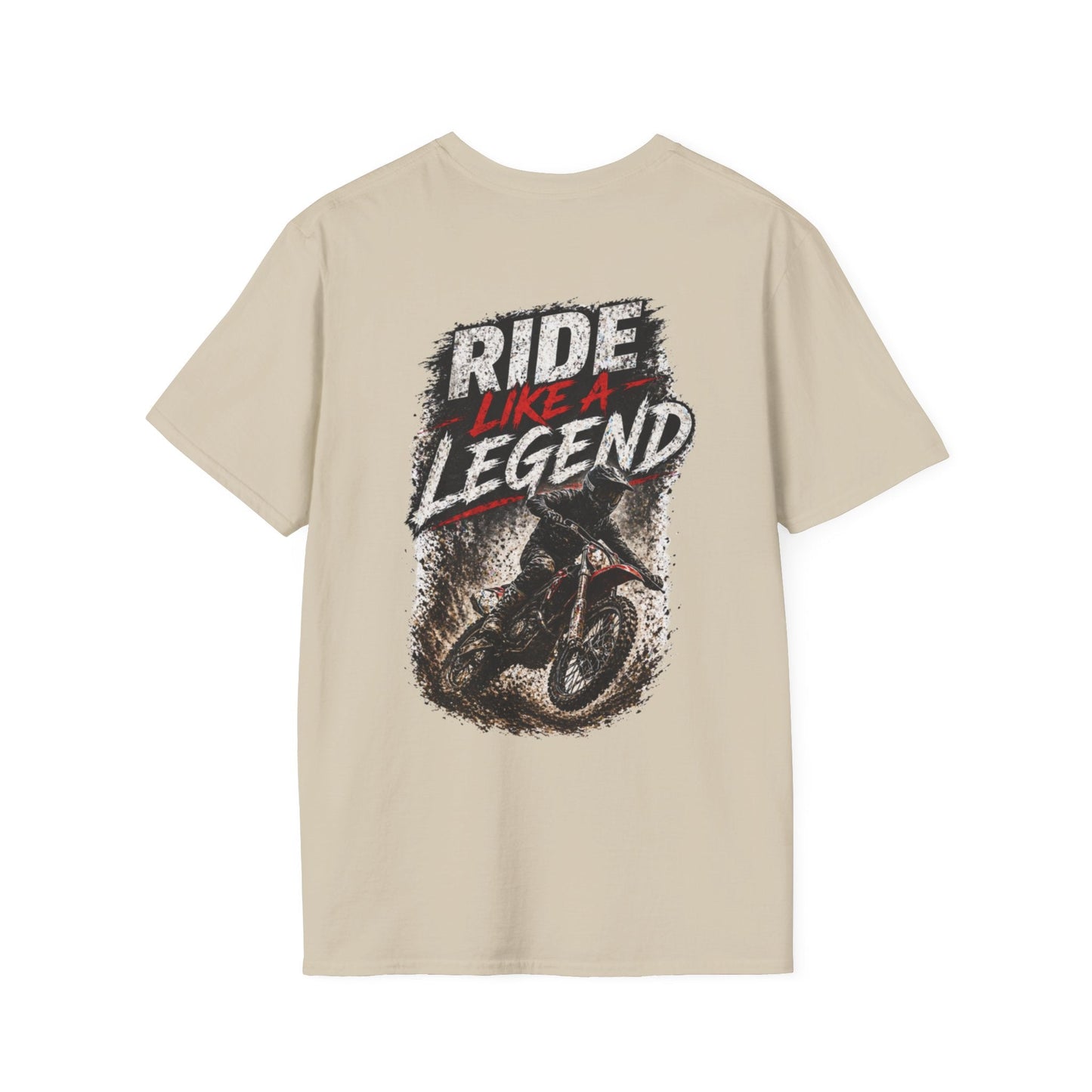 Ride Like a Legend Motocross T-Shirt - SJM Print Store