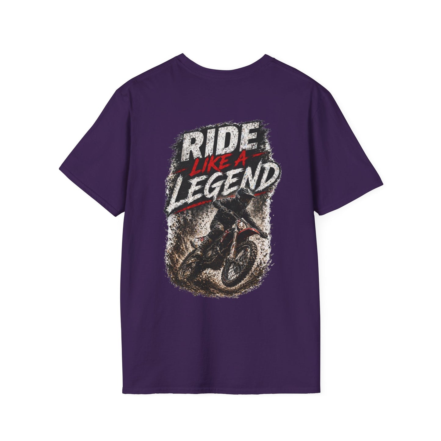 Ride Like a Legend Motocross T-Shirt - SJM Print Store