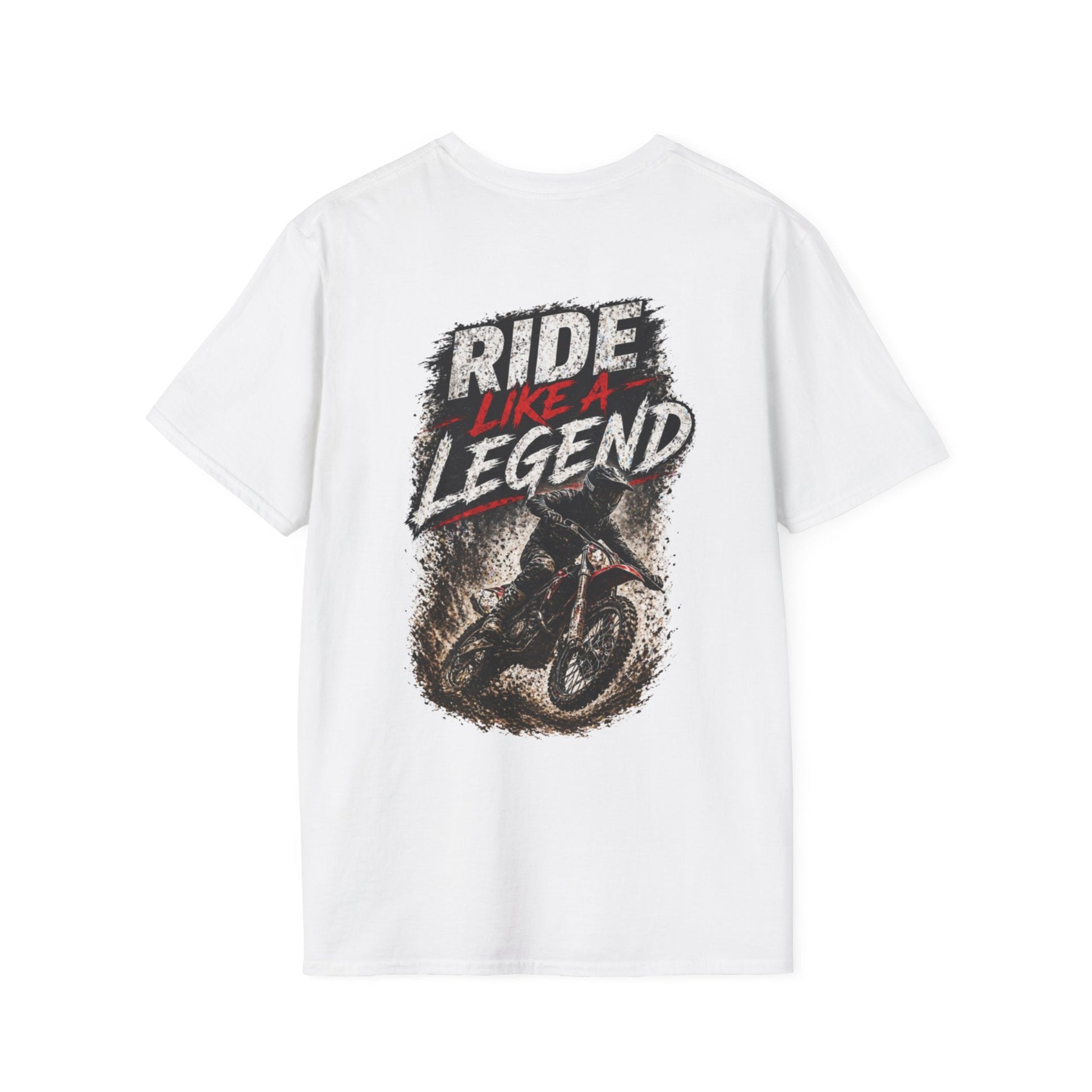 Ride Like a Legend Motocross T-Shirt - SJM Print Store