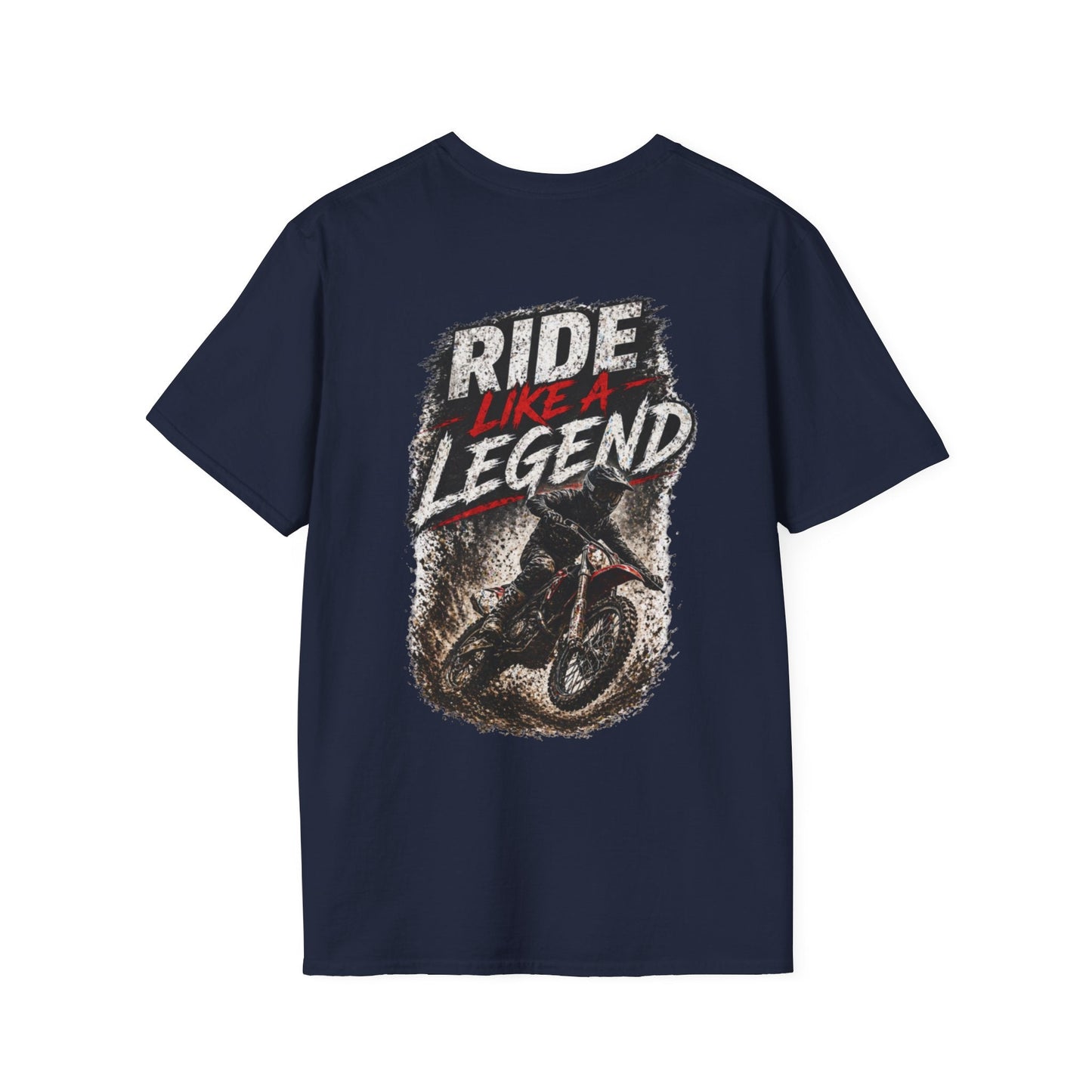 Ride Like a Legend Motocross T-Shirt - SJM Print Store