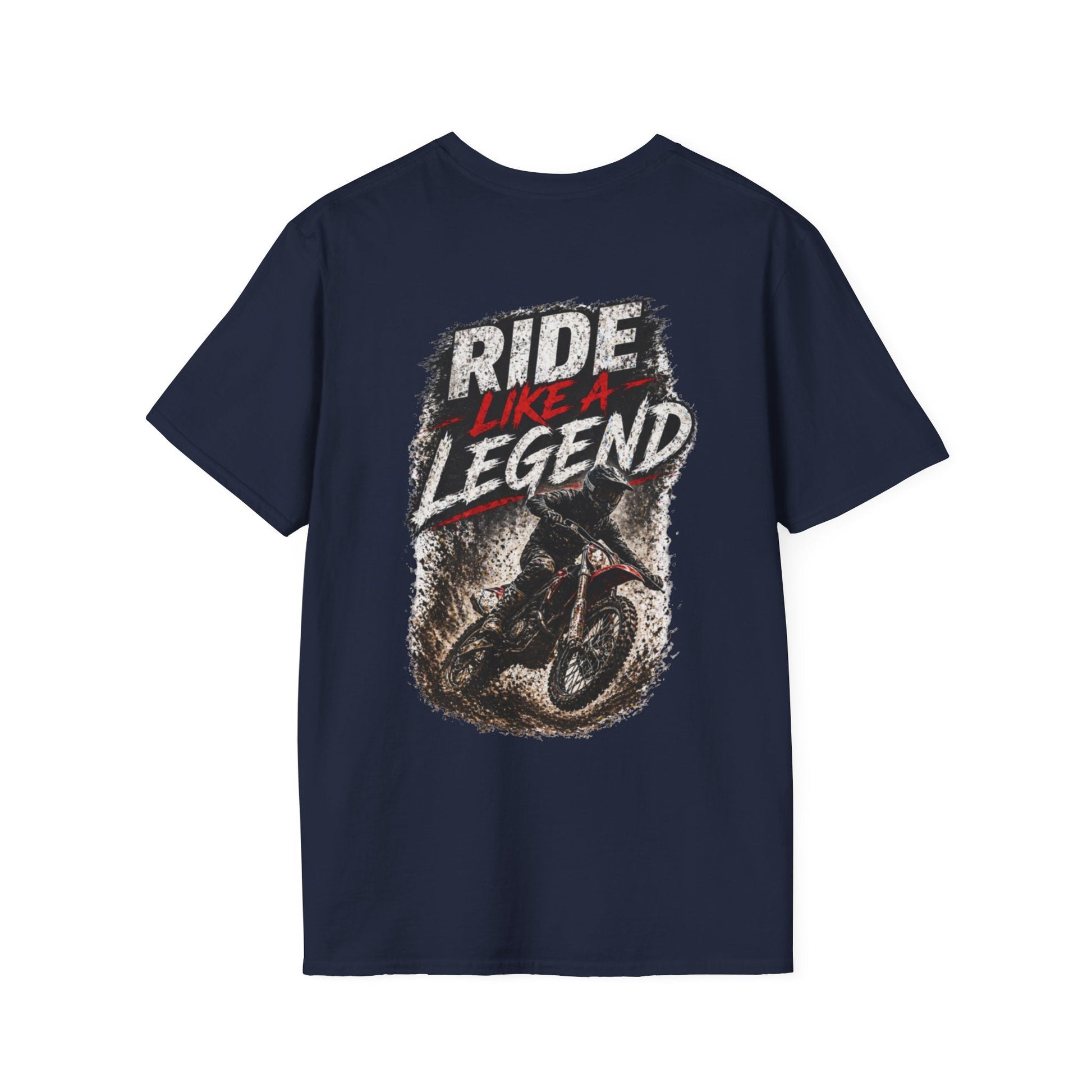 Ride Like a Legend Motocross T-Shirt - SJM Print Store
