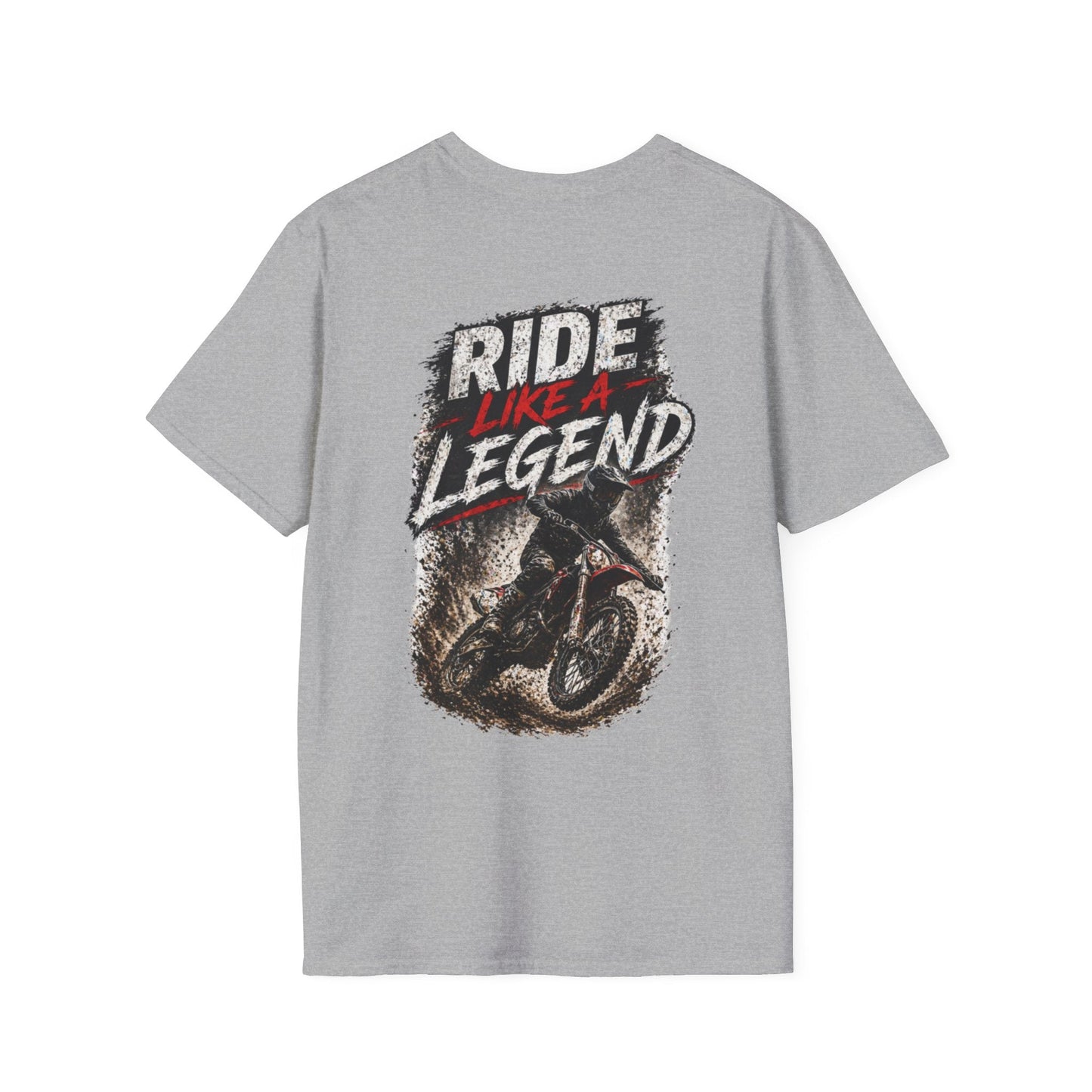 Ride Like a Legend Motocross T-Shirt - SJM Print Store