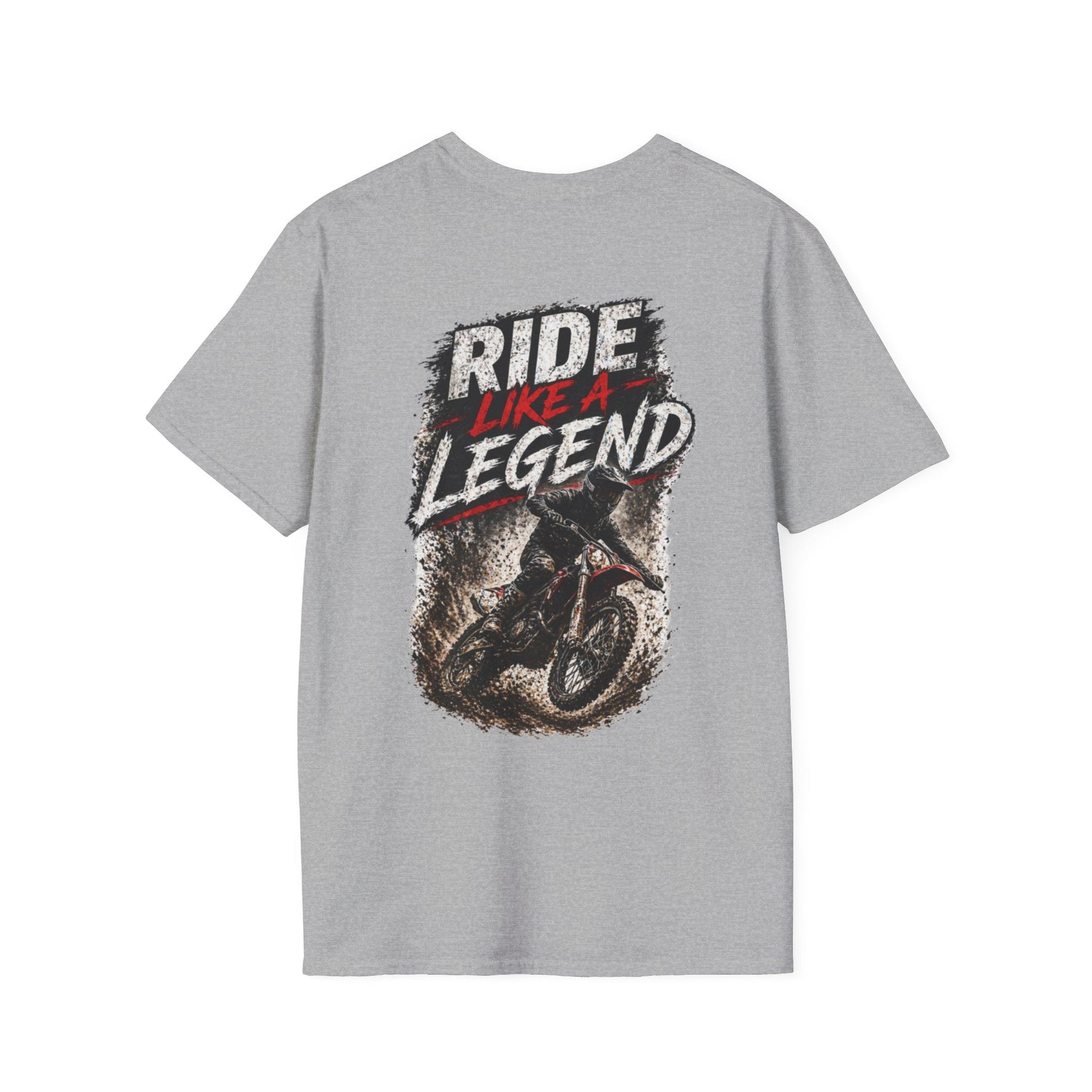 Ride Like a Legend Motocross T-Shirt - SJM Print Store