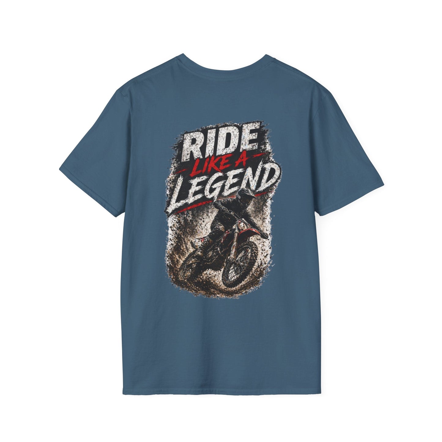 Ride Like a Legend Motocross T-Shirt - SJM Print Store