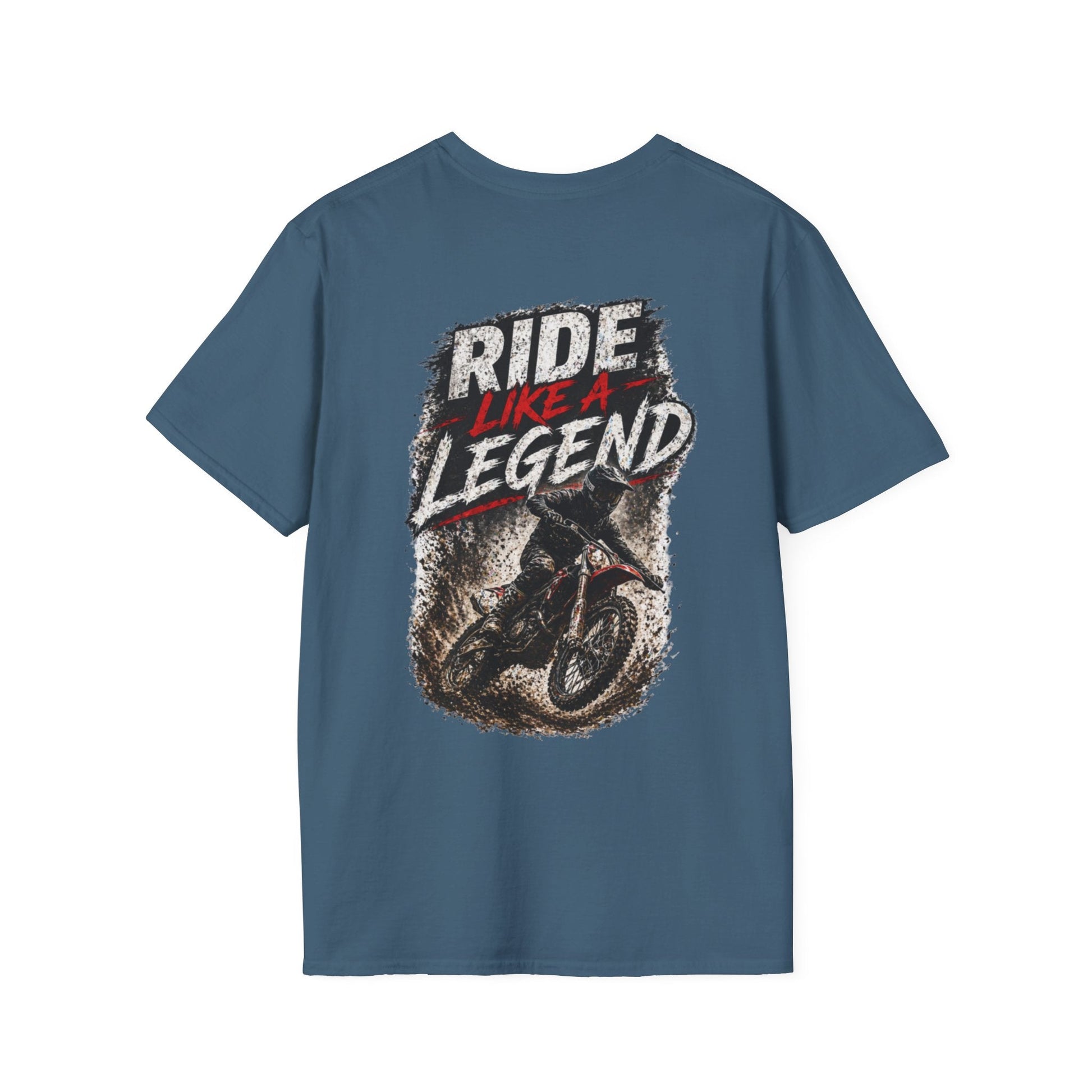 Ride Like a Legend Motocross T-Shirt - SJM Print Store