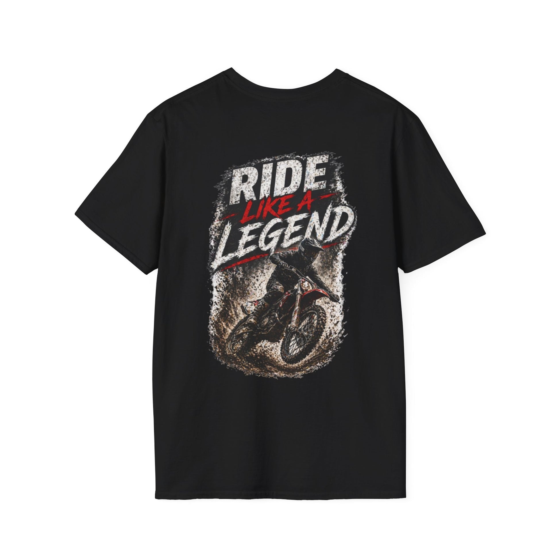 Ride Like a Legend Motocross T-Shirt - SJM Print Store