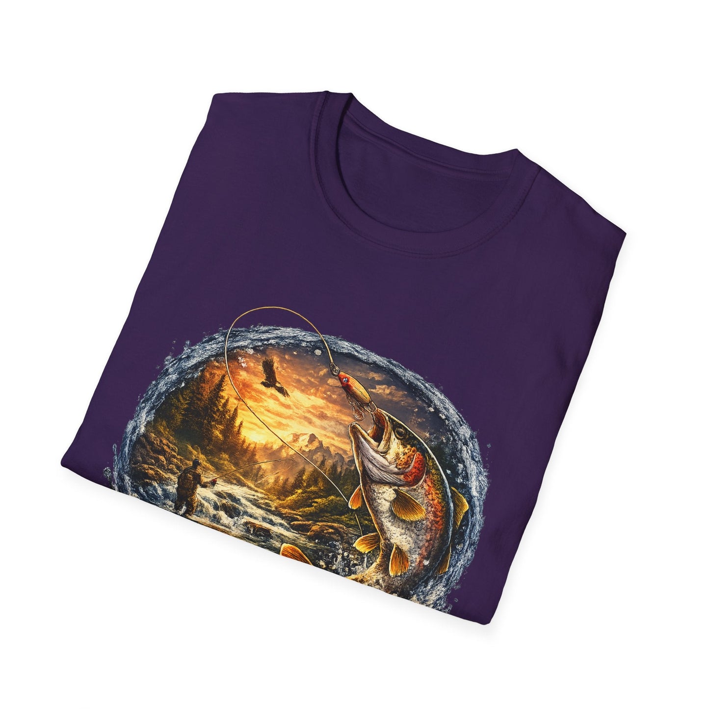 River Fishing "Living the Dream" T-Shirt - SJM Print Store