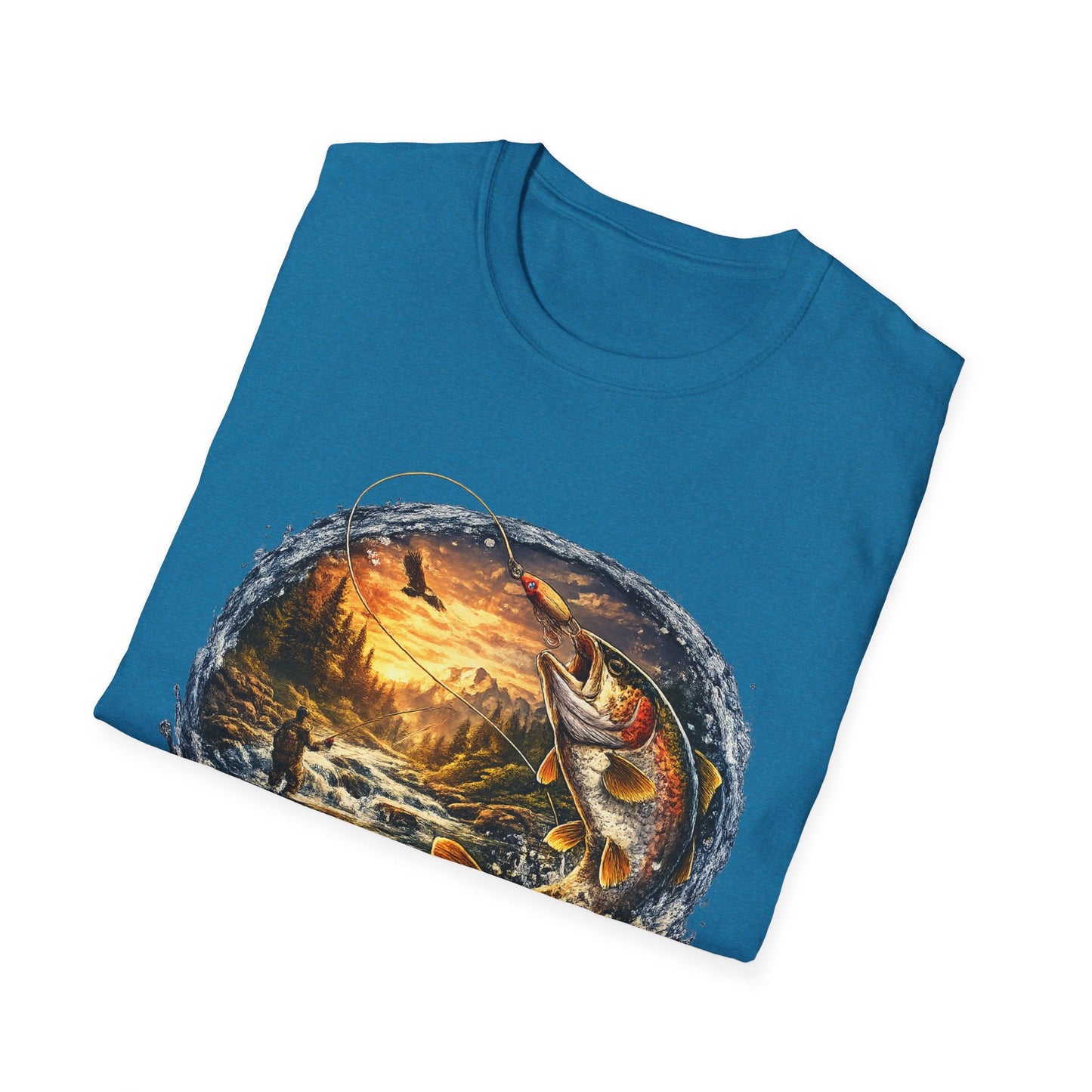 River Fishing "Living the Dream" T-Shirt - SJM Print Store