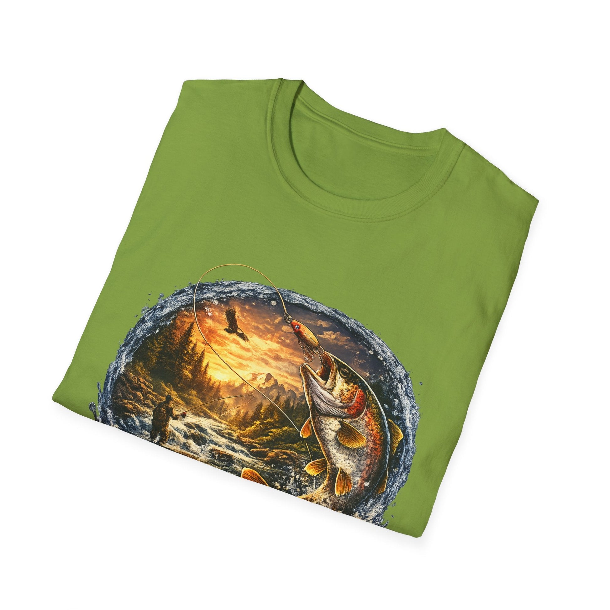 River Fishing "Living the Dream" T-Shirt - SJM Print Store