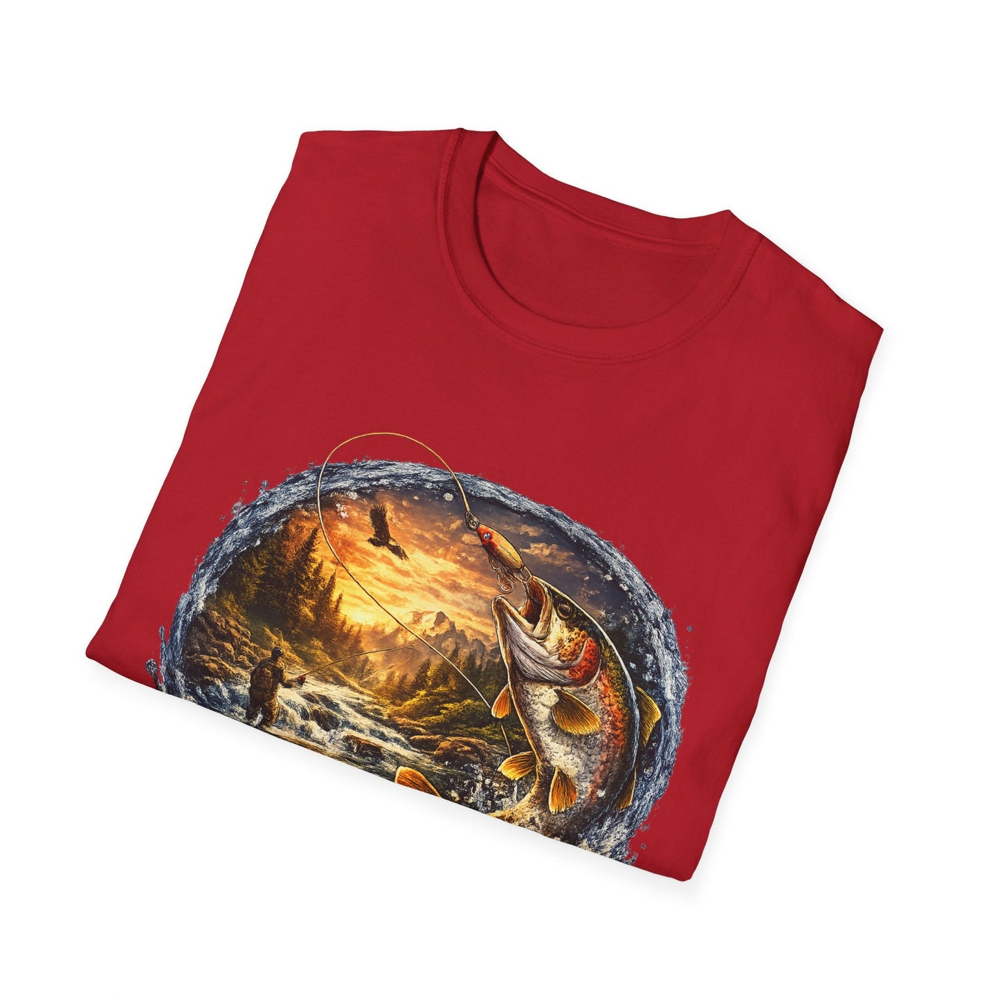 River Fishing "Living the Dream" T-Shirt - SJM Print Store