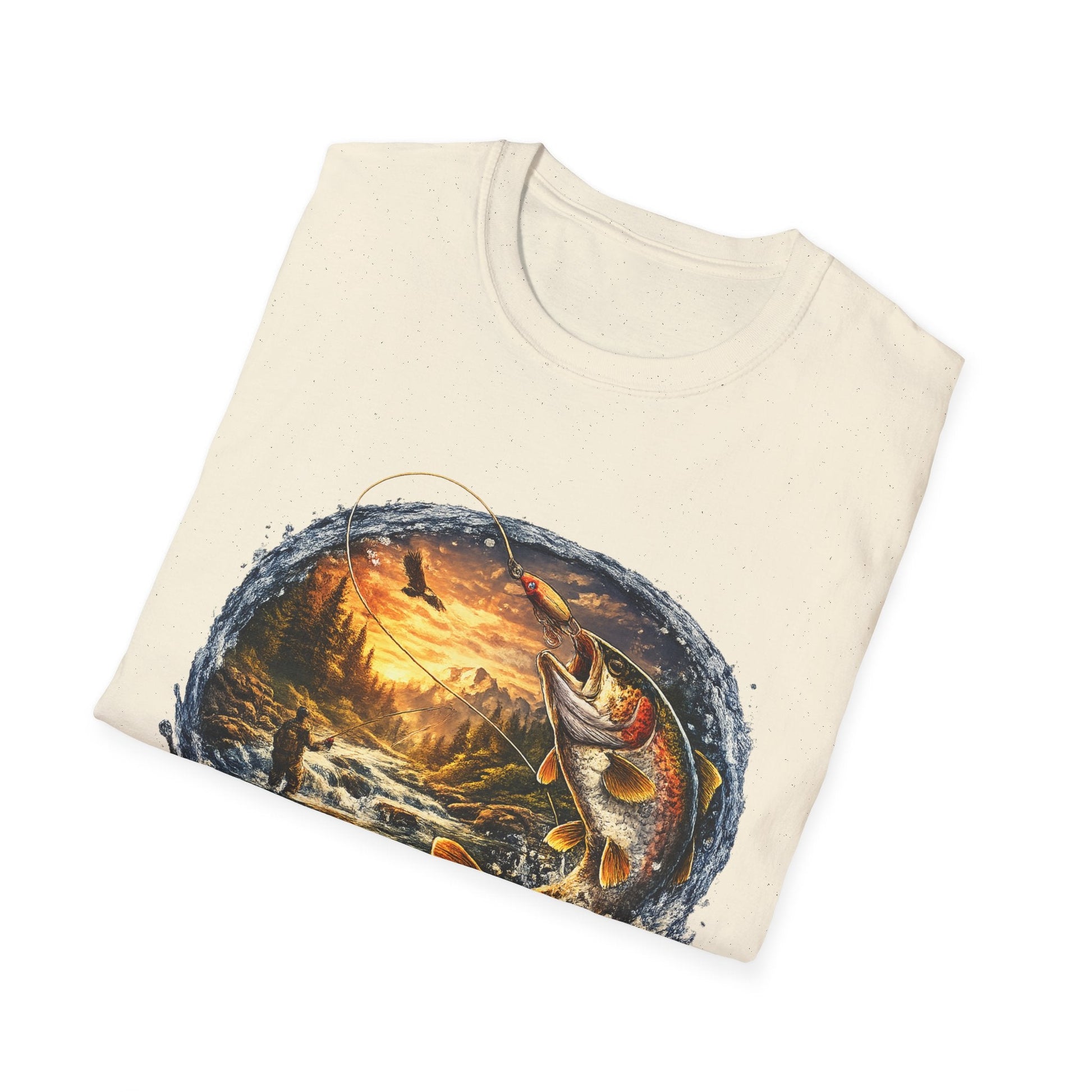 River Fishing "Living the Dream" T-Shirt - SJM Print Store
