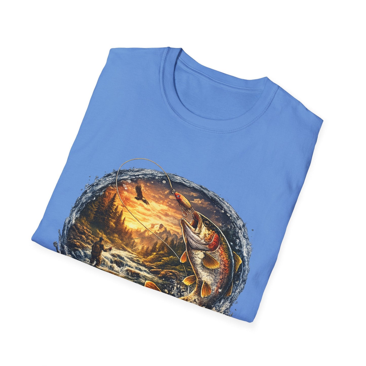 River Fishing "Living the Dream" T-Shirt - SJM Print Store
