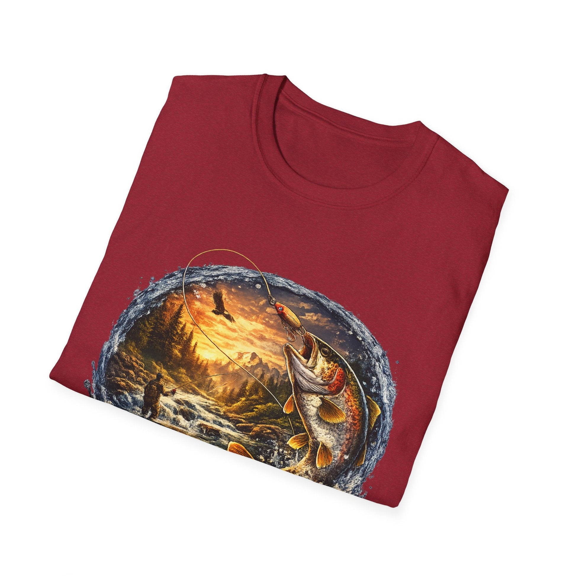 River Fishing "Living the Dream" T-Shirt - SJM Print Store