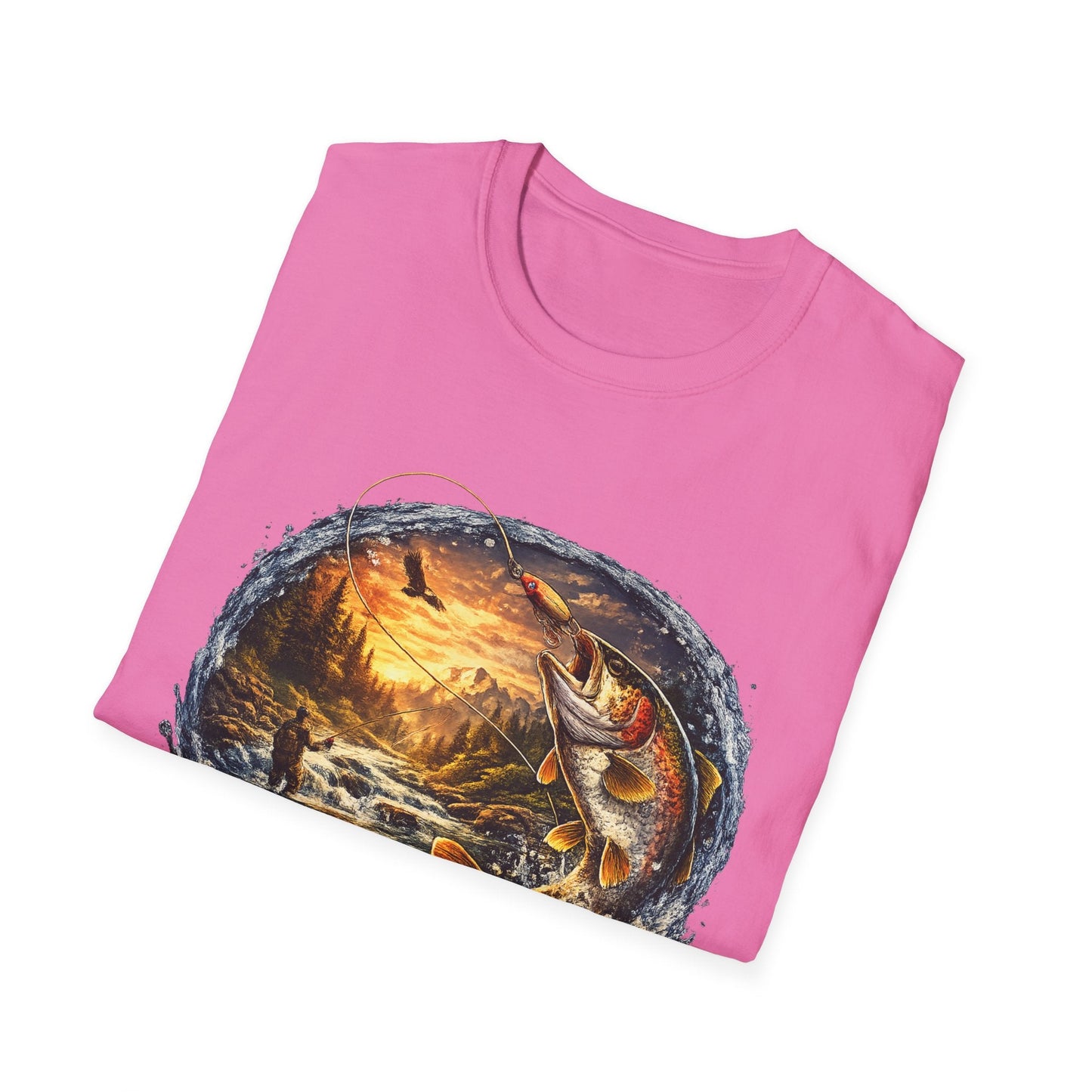 River Fishing "Living the Dream" T-Shirt - SJM Print Store