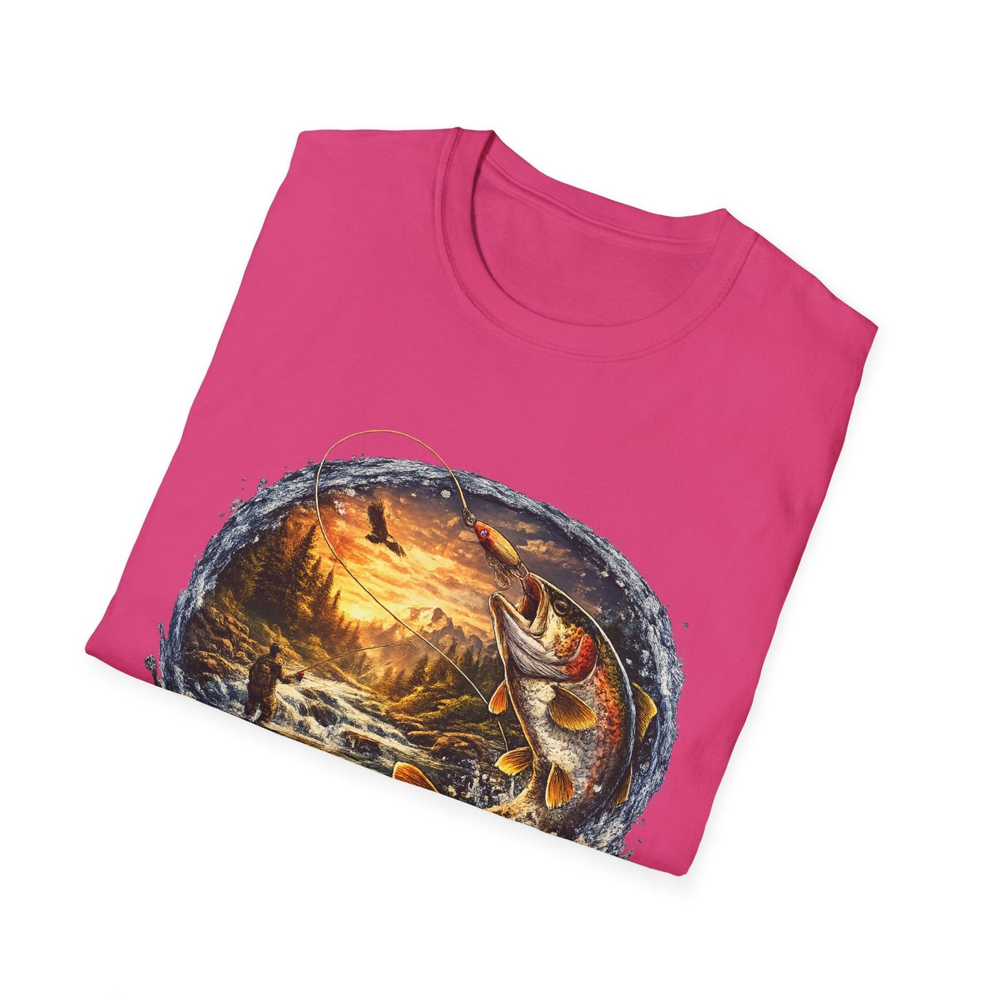 River Fishing "Living the Dream" T-Shirt - SJM Print Store