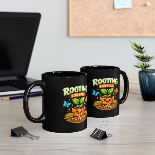 Rooting For You Cute Plant Mug - SJM Print Store