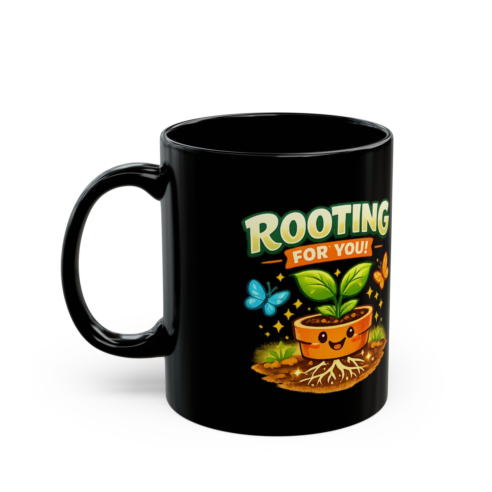 Rooting For You Cute Plant Mug - SJM Print Store
