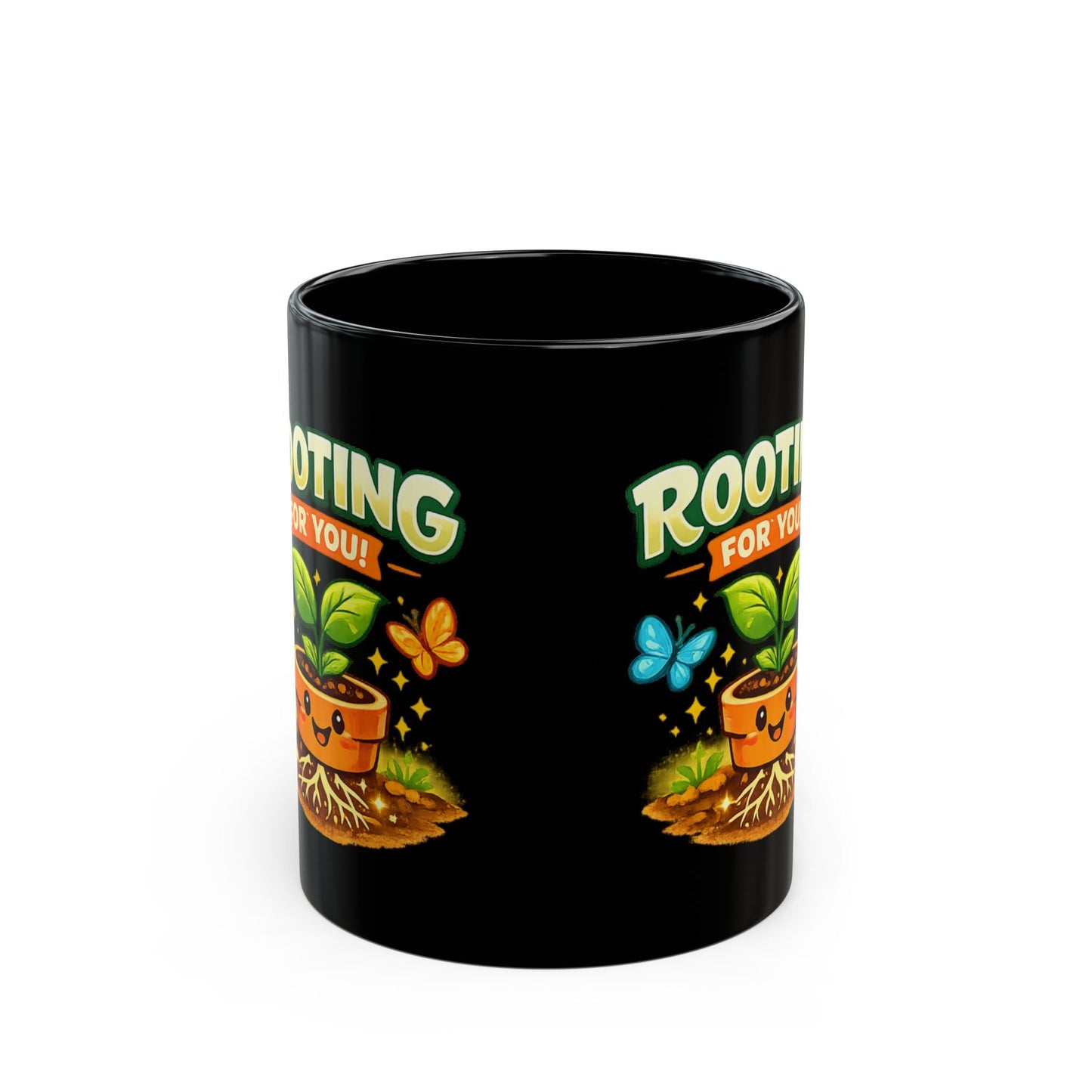 Rooting For You Cute Plant Mug - SJM Print Store