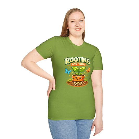 Rooting For You Unisex Plant Tee - SJM Print Store