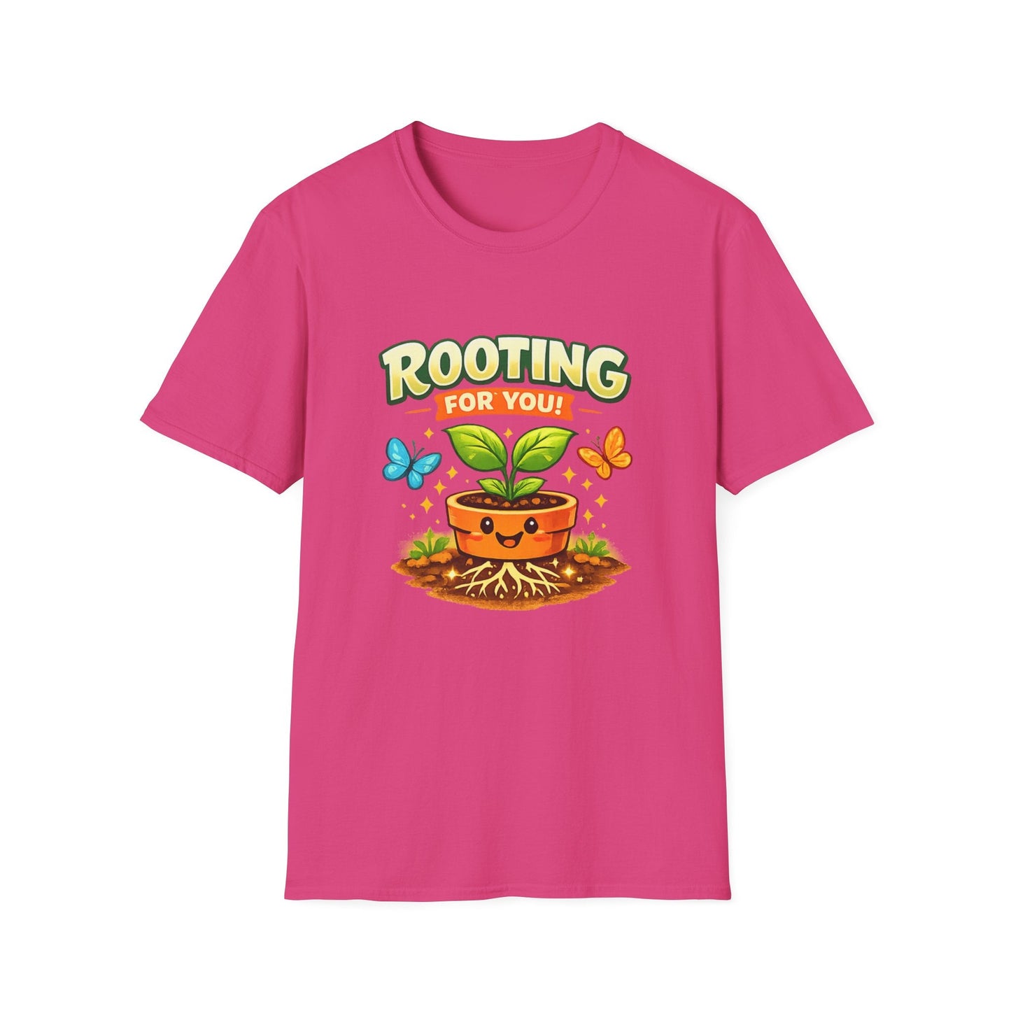 Rooting For You Unisex Plant Tee - SJM Print Store