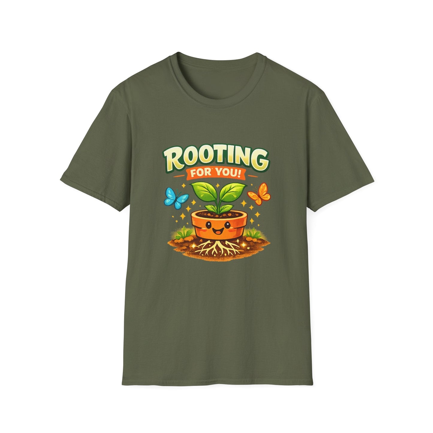 Rooting For You Unisex Plant Tee - SJM Print Store