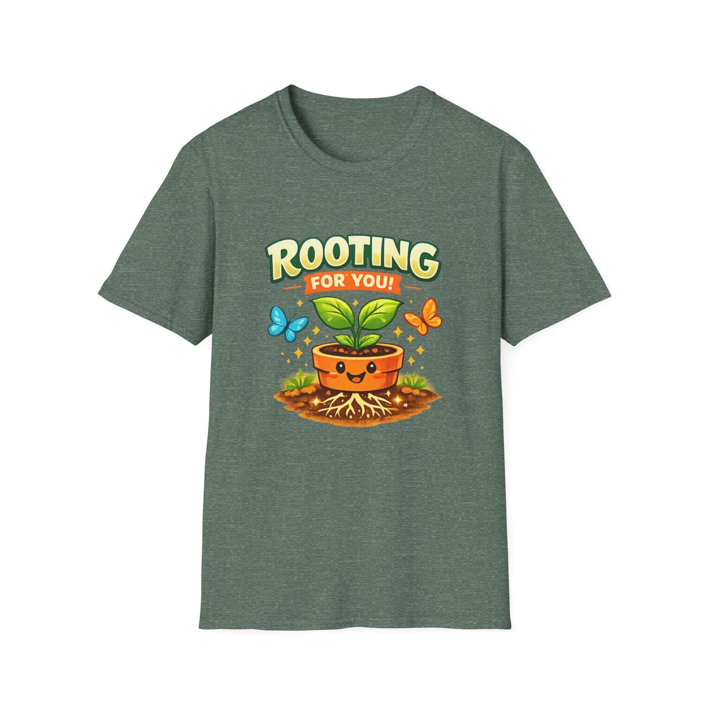 Rooting For You Unisex Plant Tee - SJM Print Store