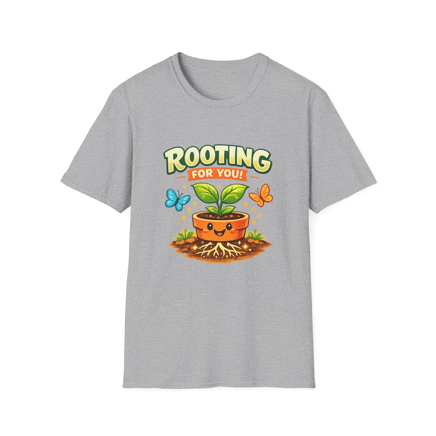 Rooting For You Unisex Plant Tee - SJM Print Store