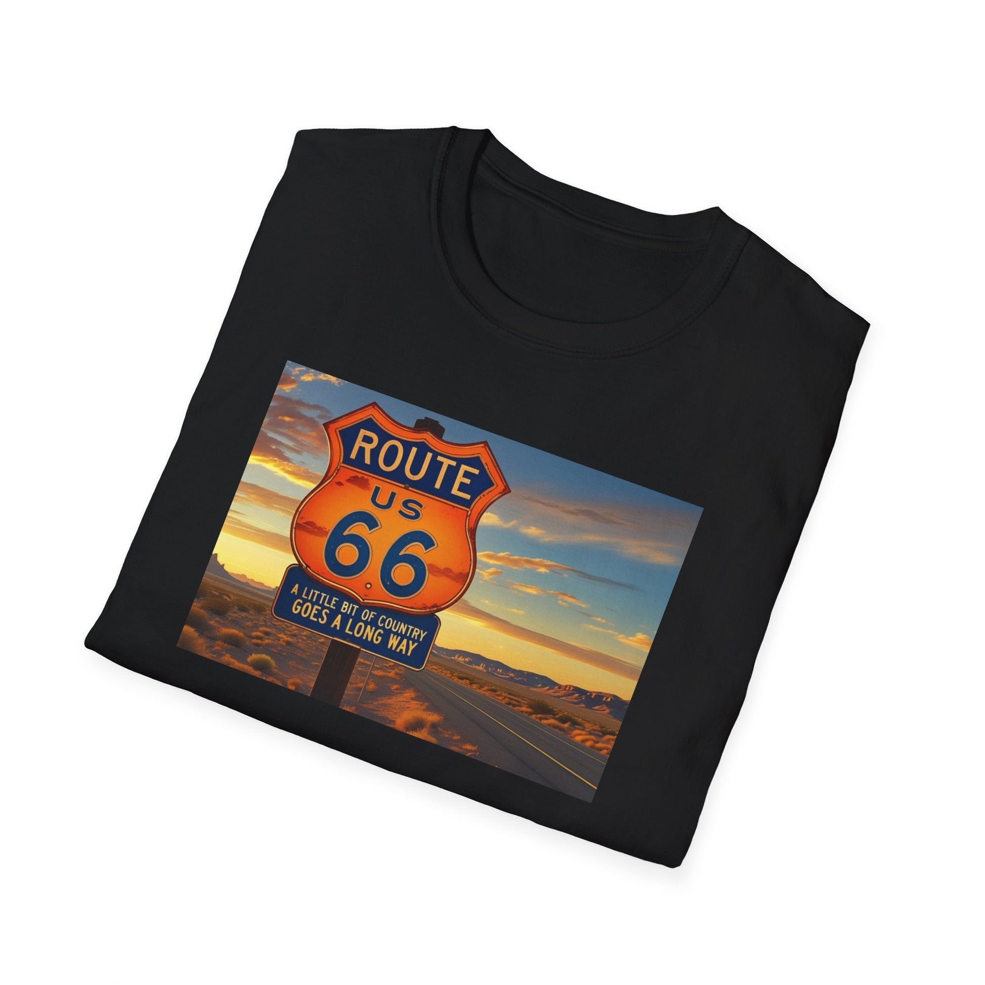 Route 66 Vintage Unisex T-Shirt - SJM Print Store