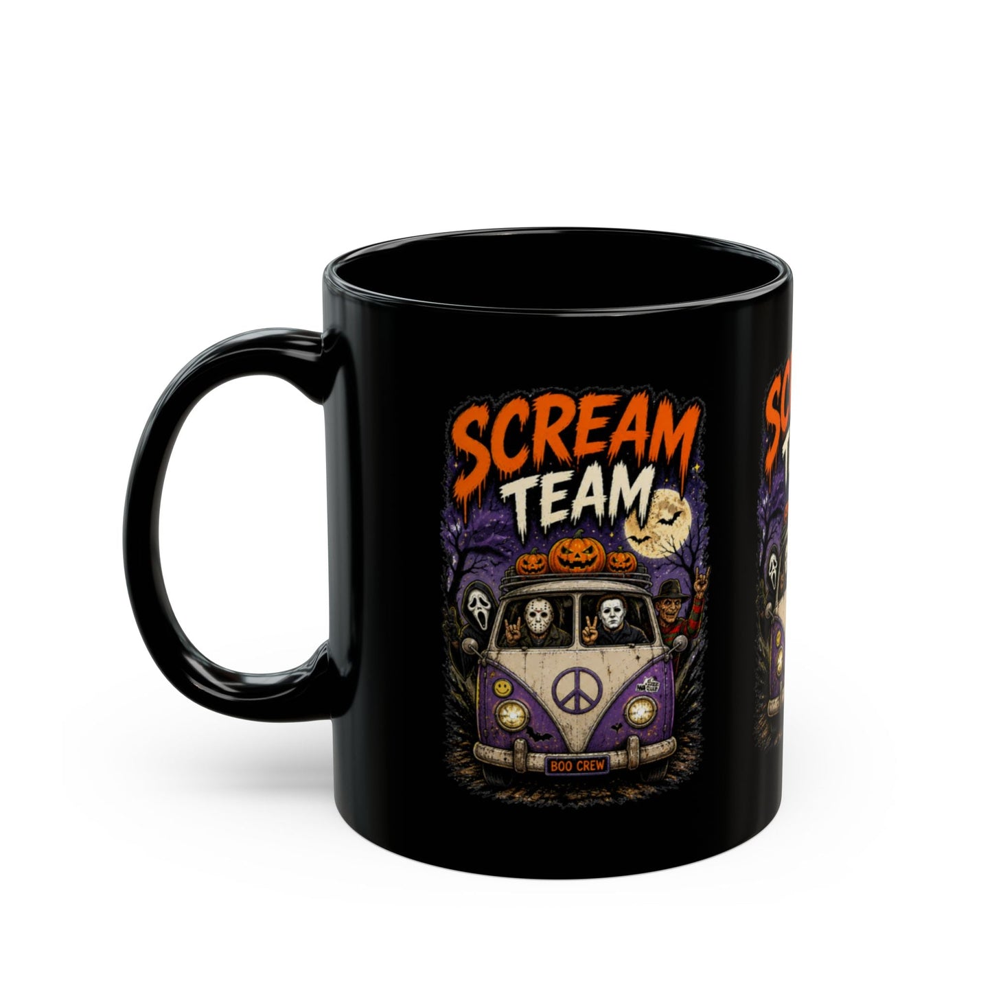 Scream Team Halloween Mug - SJM Print Store