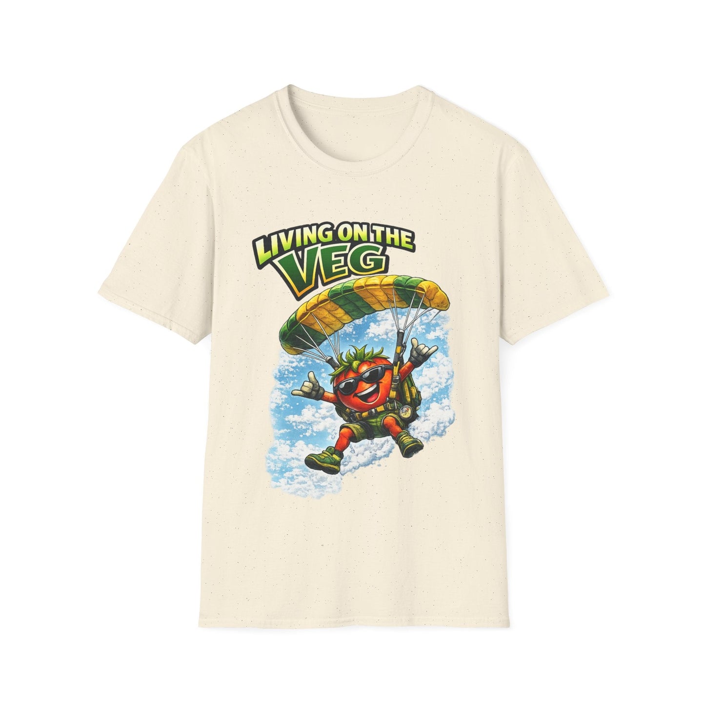 Sky Diving Tomato T-Shirt - SJM Print Store