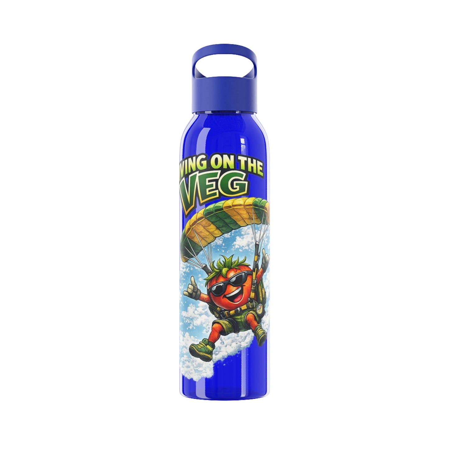Sky Diving Tomato Water bottle - SJM Print Store