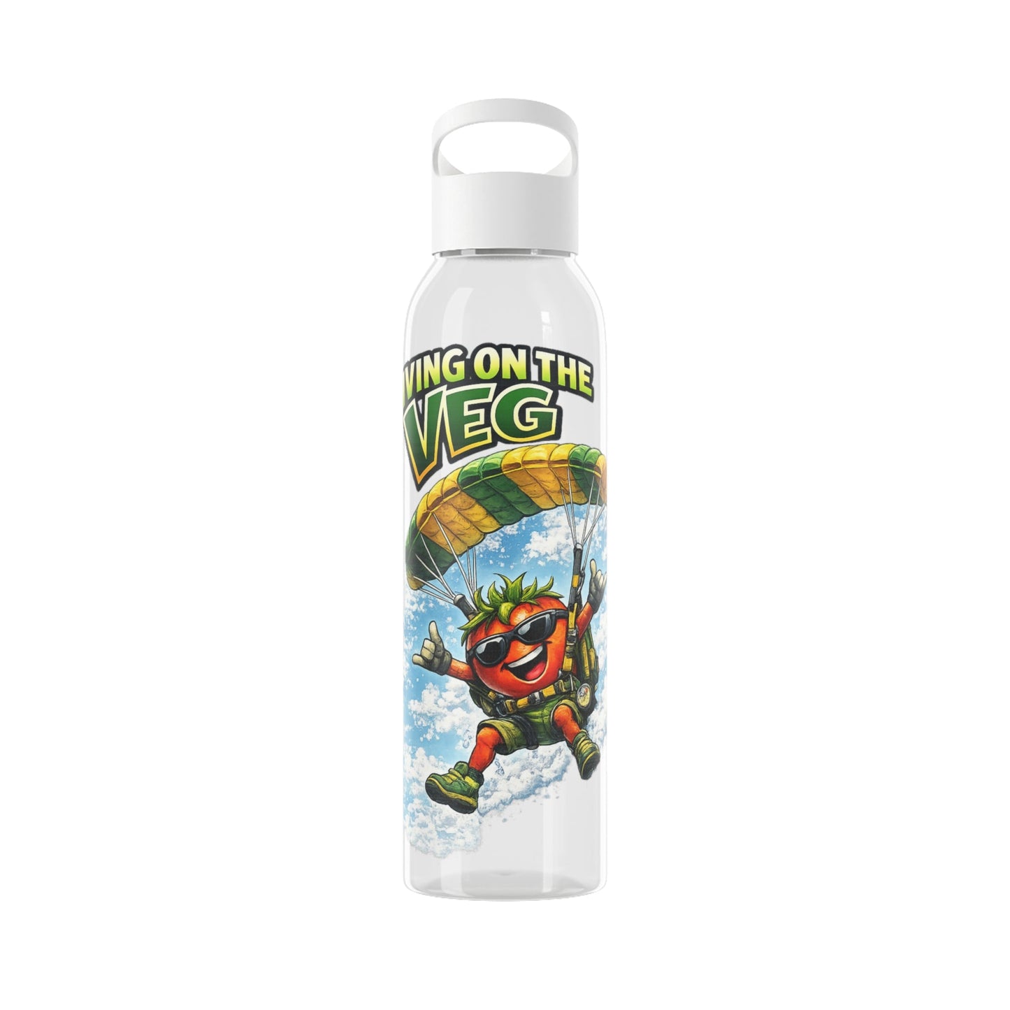 Sky Diving Tomato Water bottle - SJM Print Store