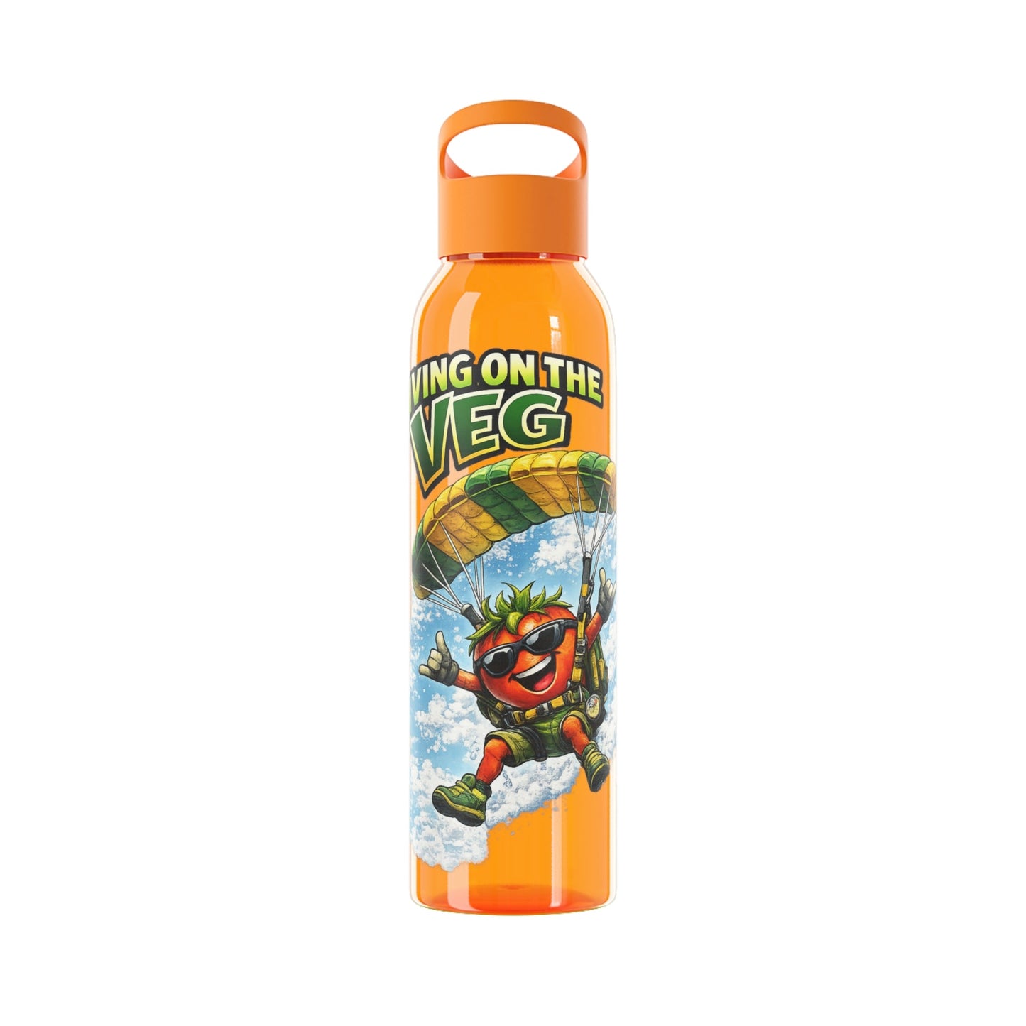 Sky Diving Tomato Water bottle - SJM Print Store