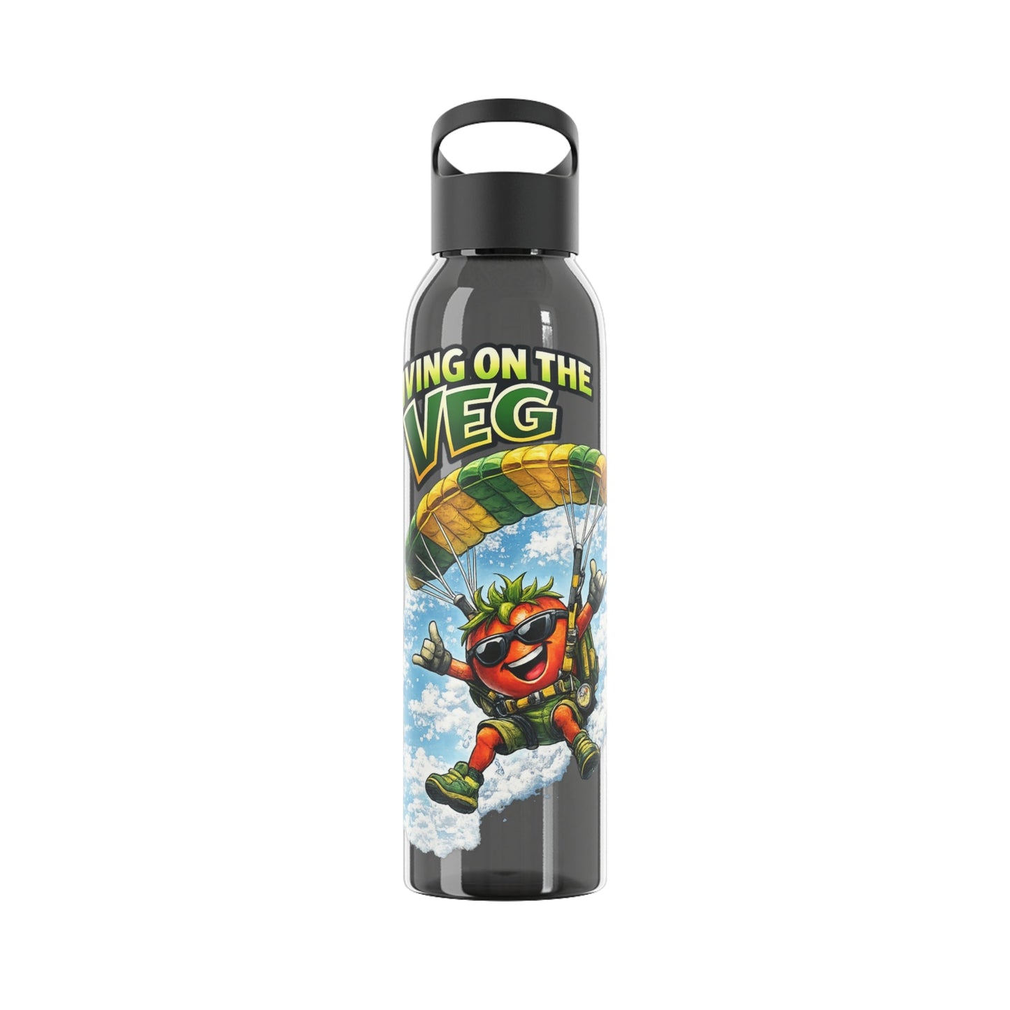 Sky Diving Tomato Water bottle - SJM Print Store