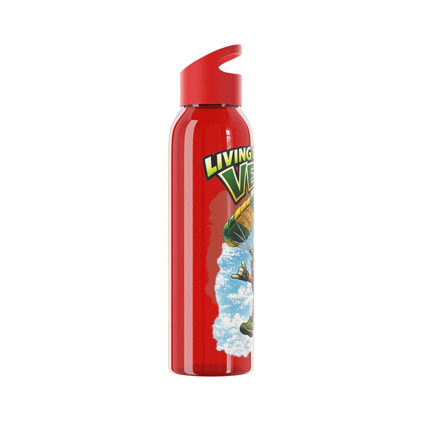 Sky Diving Tomato Water bottle - SJM Print Store