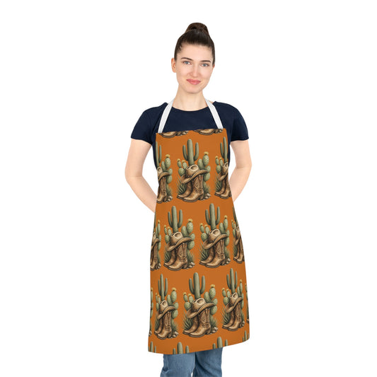 Southwest Cactus Apron - SJM Print Store